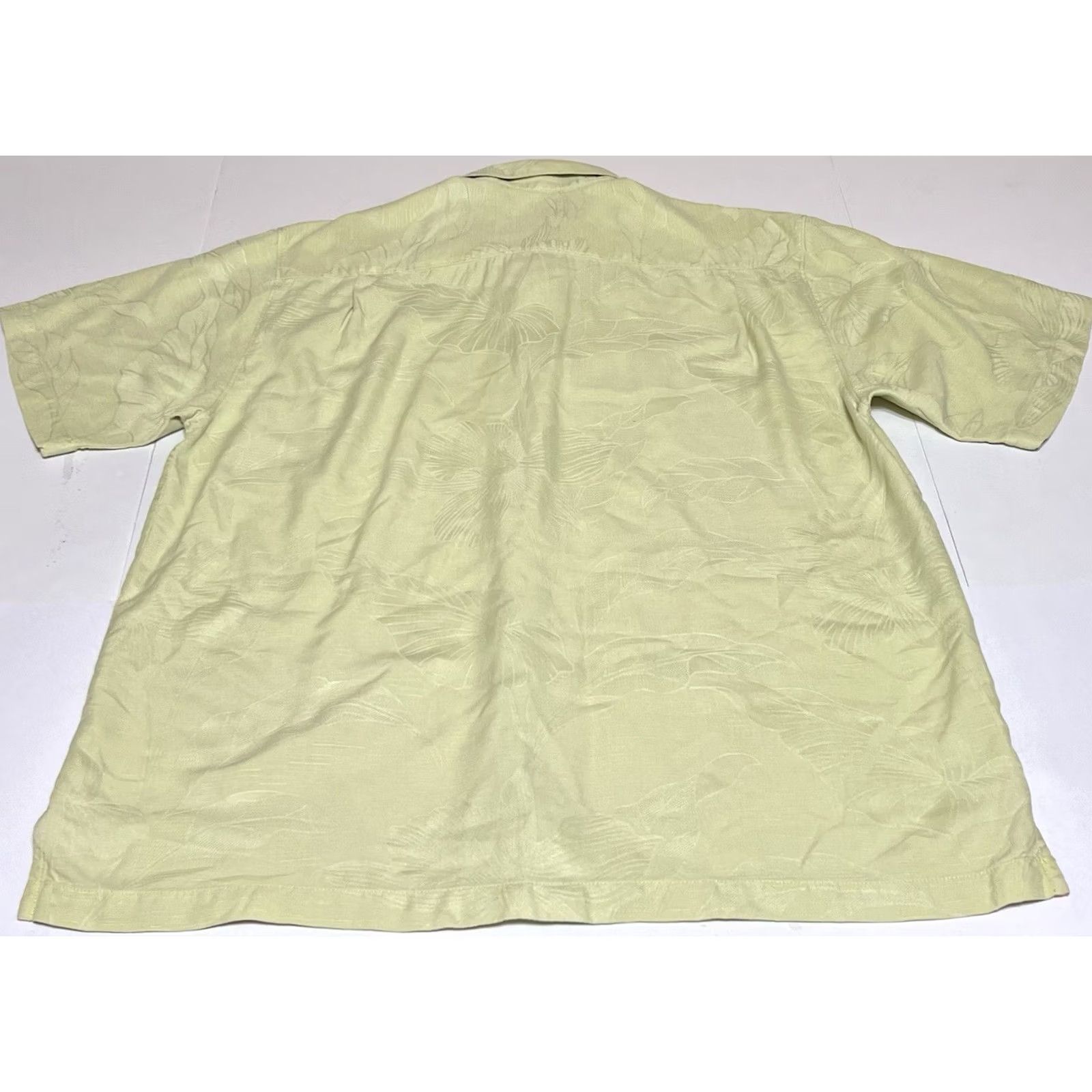 Tommy Bahama Tommy Bahama Shirt Hawaiian Floral Button-Front Silk Multicolor 100% Men's L Short Sleeve Collared Button-Up Casual Size US L / EU 52-54 / 3 - 3 Thumbnail