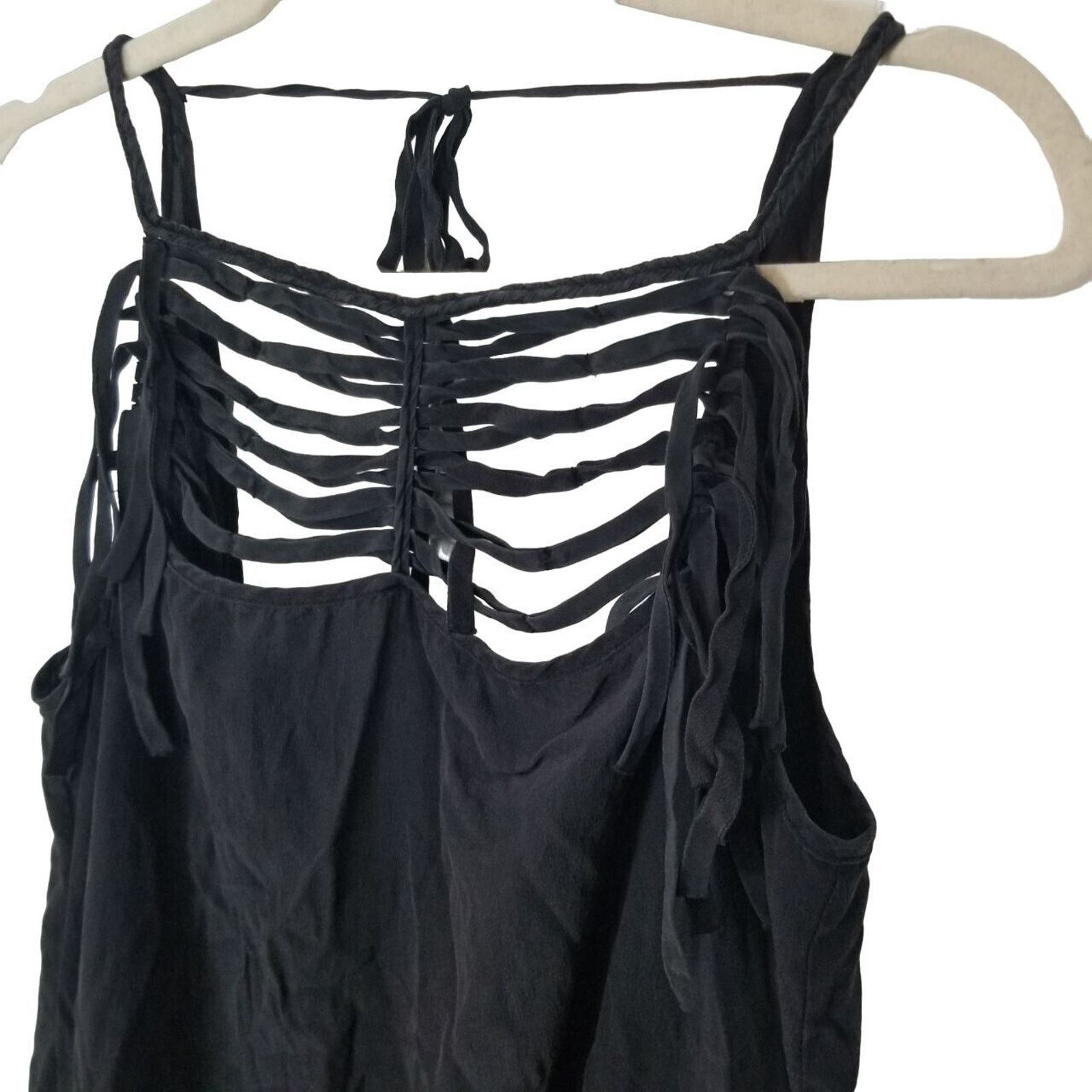 Bcbgmaxazria BCBGMaxAzria Womens Tamsyn 100% Silk Hi Low Dress Size XS Size S / US 4 / IT 40 - 6 Thumbnail