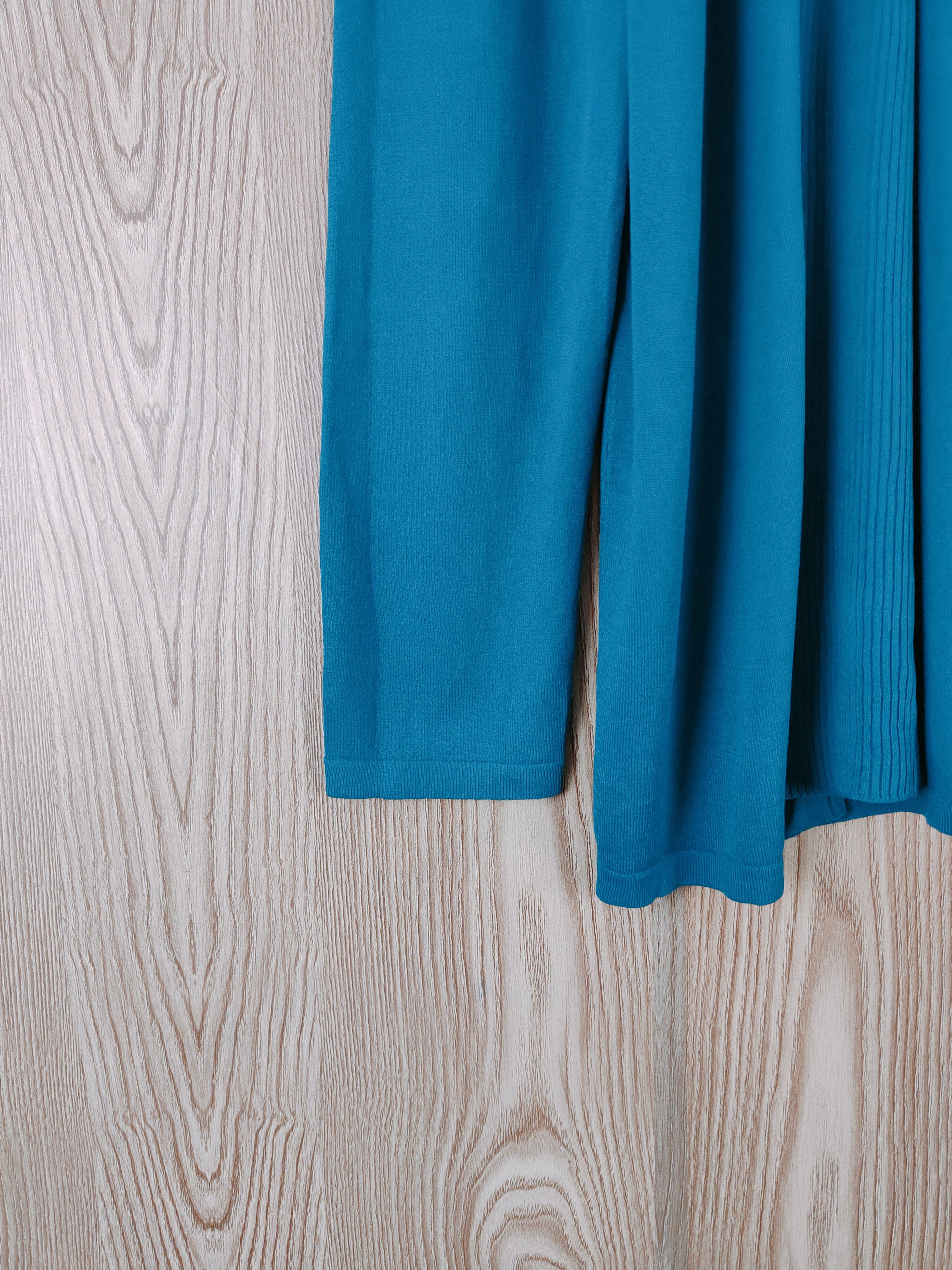 Homespun Knitwear × Japanese Brand Japanese Brand Blue Knitwear Cardigan #W805 Size L / US 10 / IT 46 - 4 Thumbnail
