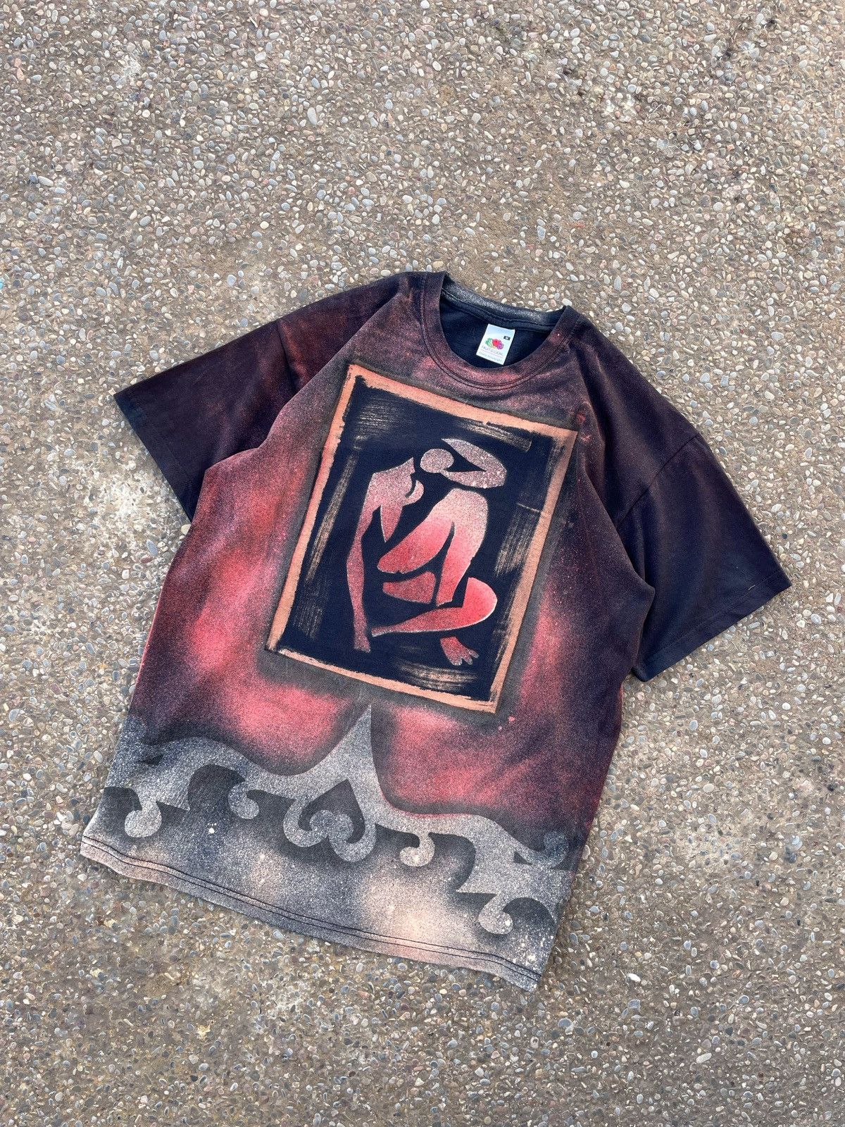 Other Vintage Henri Matisse Blue Nude Bleach Art Tee Size US M / EU 48-50 / 2 - 2 Thumbnail