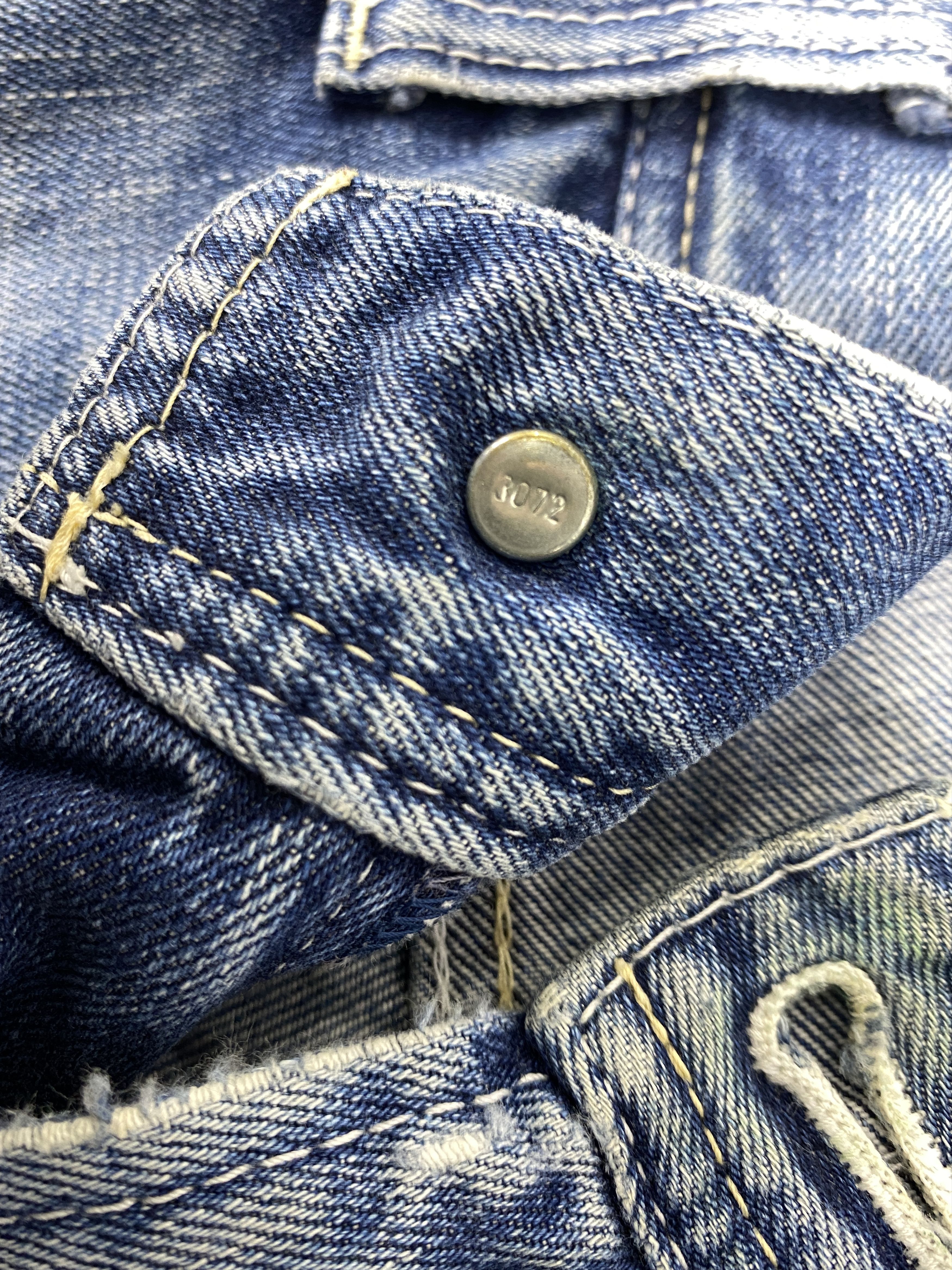 Japanese Brand Distressed Blue Vintage Levi's 502 34x29 Denim -SJ188 Size US 34 / EU 50 - 8 Thumbnail