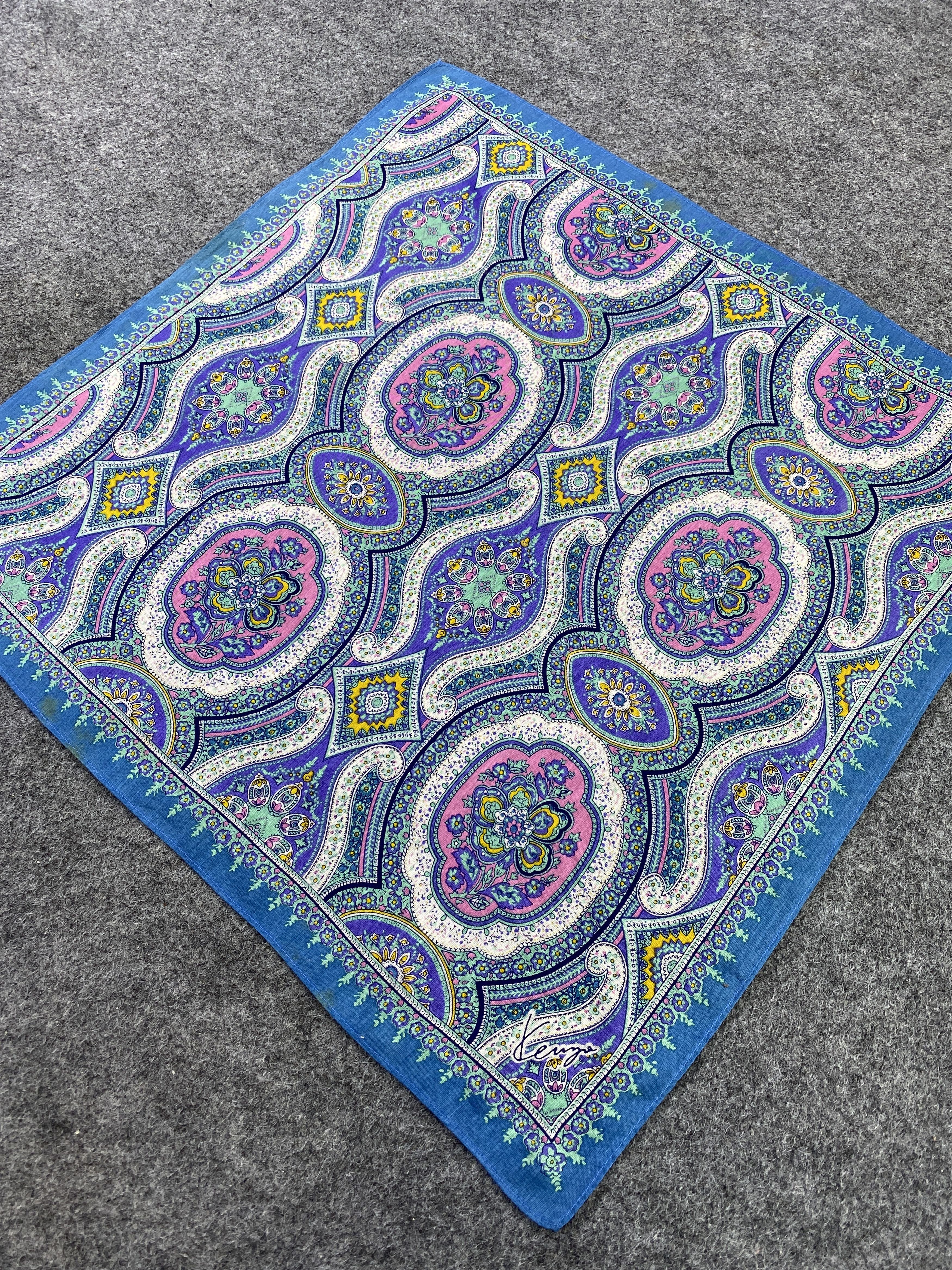 Kenzo Kenzo Handkerchief / Bandana / Neckerchief / Headscarf-B310 Size ONE SIZE - 4 Thumbnail
