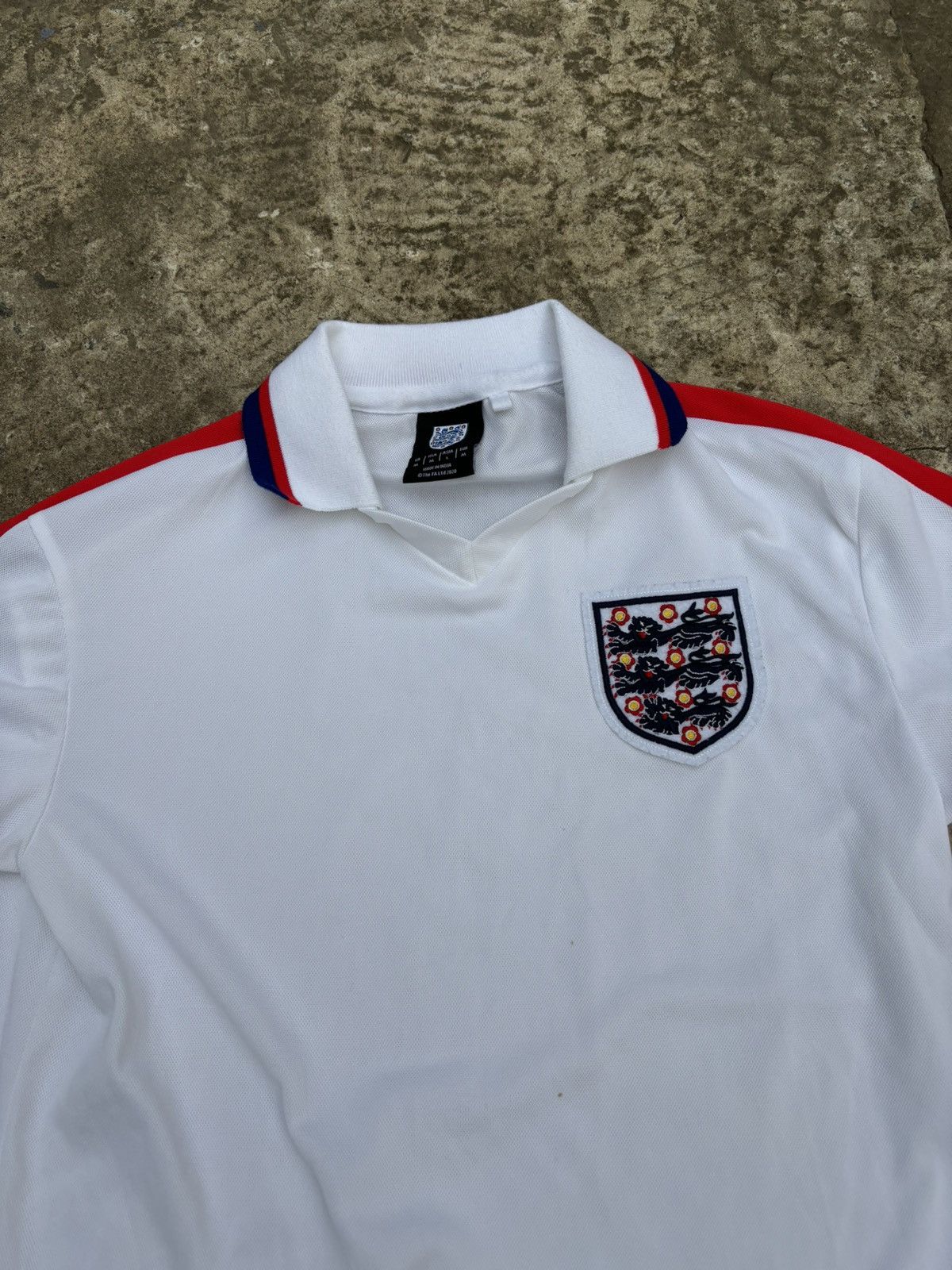 Vintage England National Team Retro Replicas Soccer Jersey Size US M / EU 48-50 / 2 - 2 Thumbnail