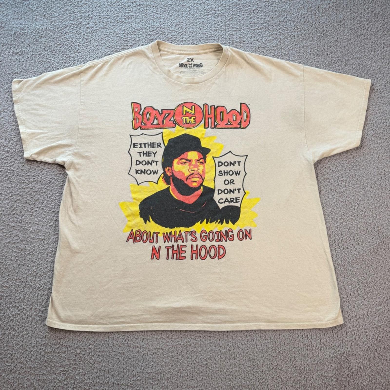 Other Boyz N The Hood Ice Cube Doughboy Graphic T-Shirt Mens 2XL Size US XXL / EU 58 / 5 - 1 Thumbnail