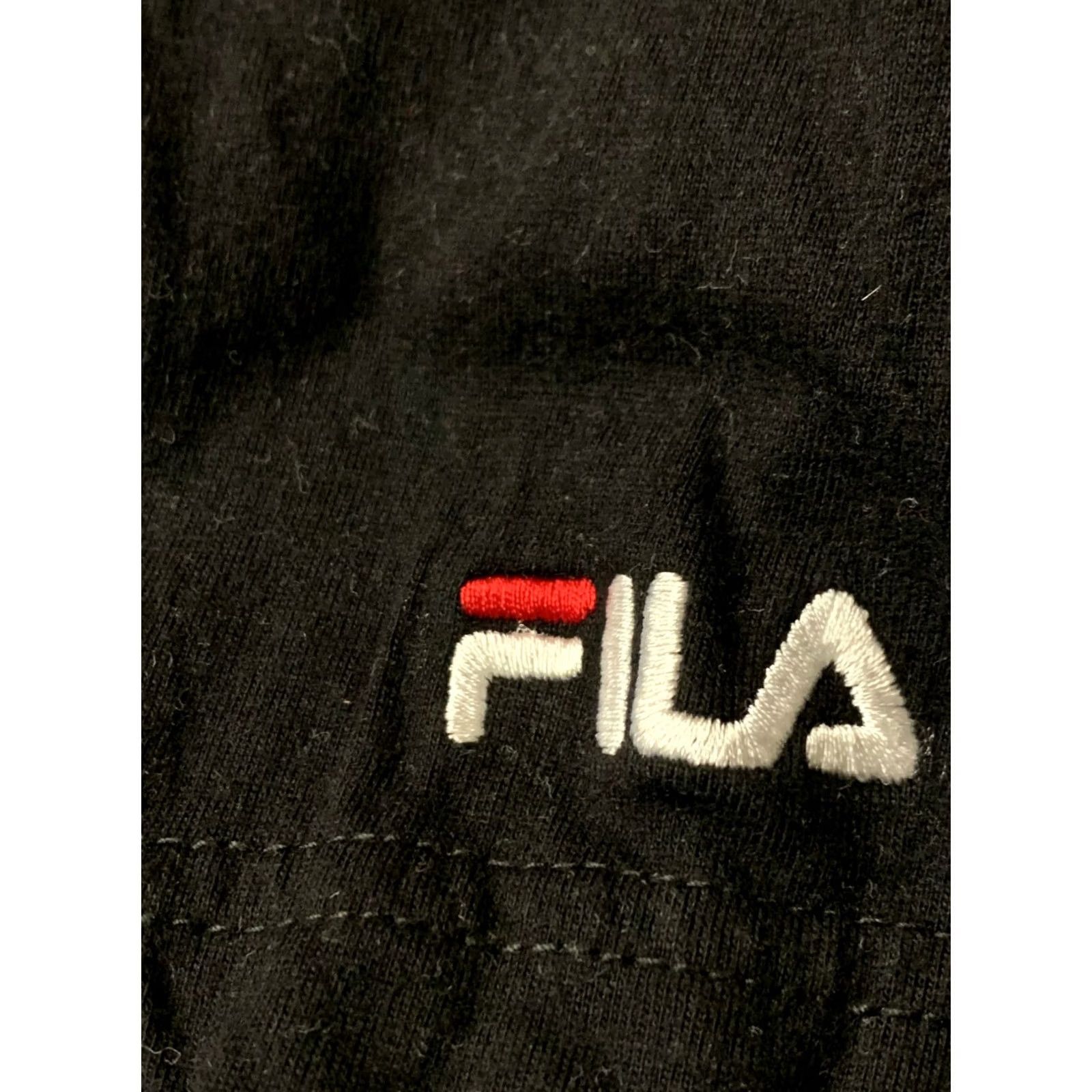 Fila FILA Shirt Mens T-Shirt Jersey Black Medium Size US M / EU 48-50 / 2 - 5 Thumbnail