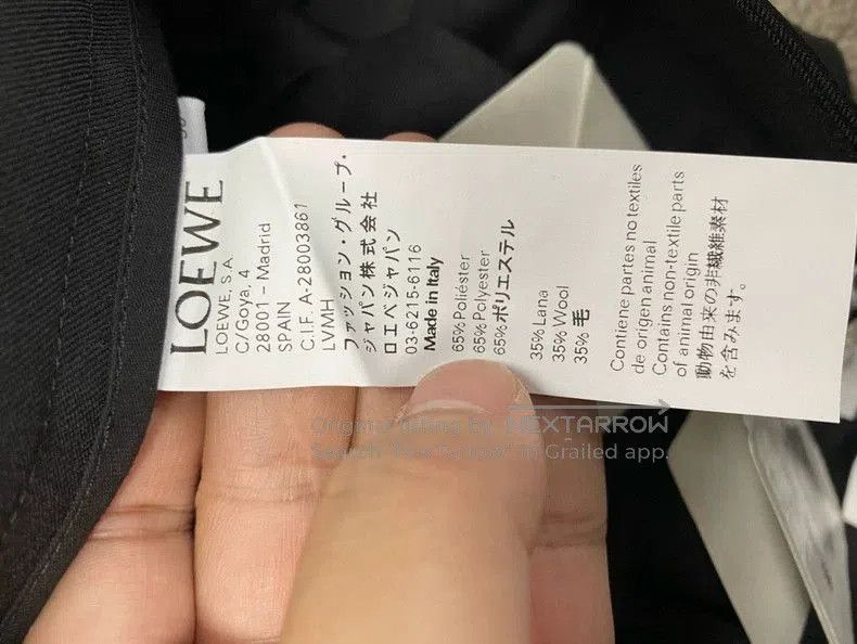 Loewe LOEWE Wool Blend Wide-Leg Skort. Size US 36 / EU 52 - 4 Thumbnail
