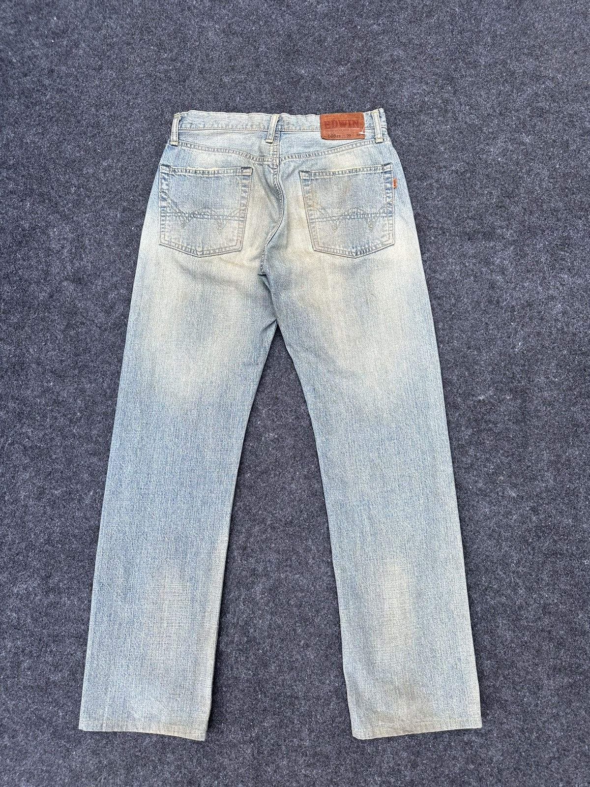 Edwin Vtg Edwin 505zx Selvedge Mudwash Denim 30x31 D8 Size US 30 / EU 46 - 3 Thumbnail