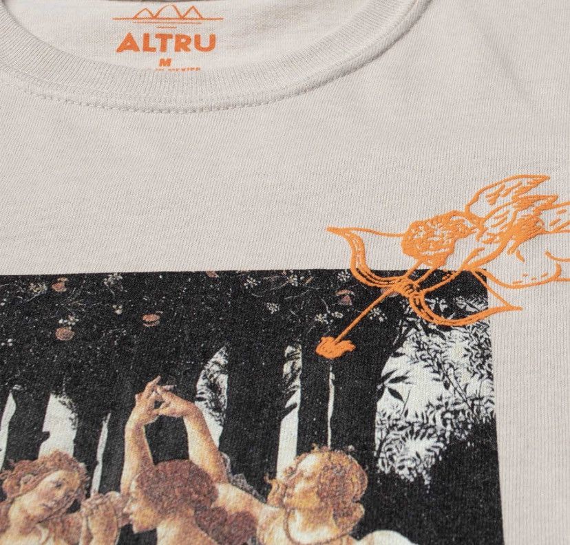 Altru Altru primavera graphic tee shirt t-shirt cream roman art L Size US L / EU 52-54 / 3 - 5 Thumbnail