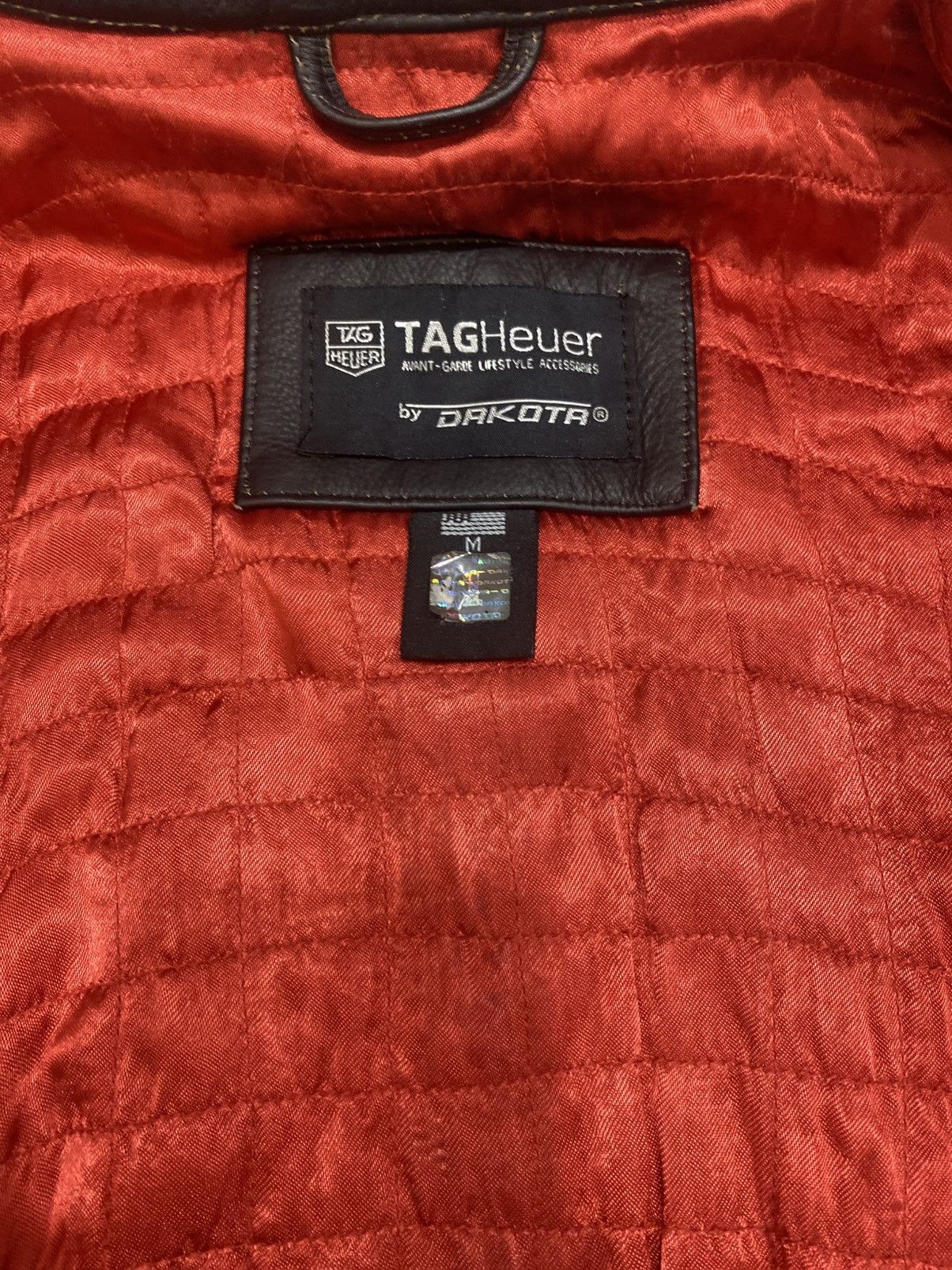 Tag Heuer Tag Heuer Grandprix Vintage Leather Jacket by Dakota Size US M / EU 48-50 / 2 - 8 Thumbnail