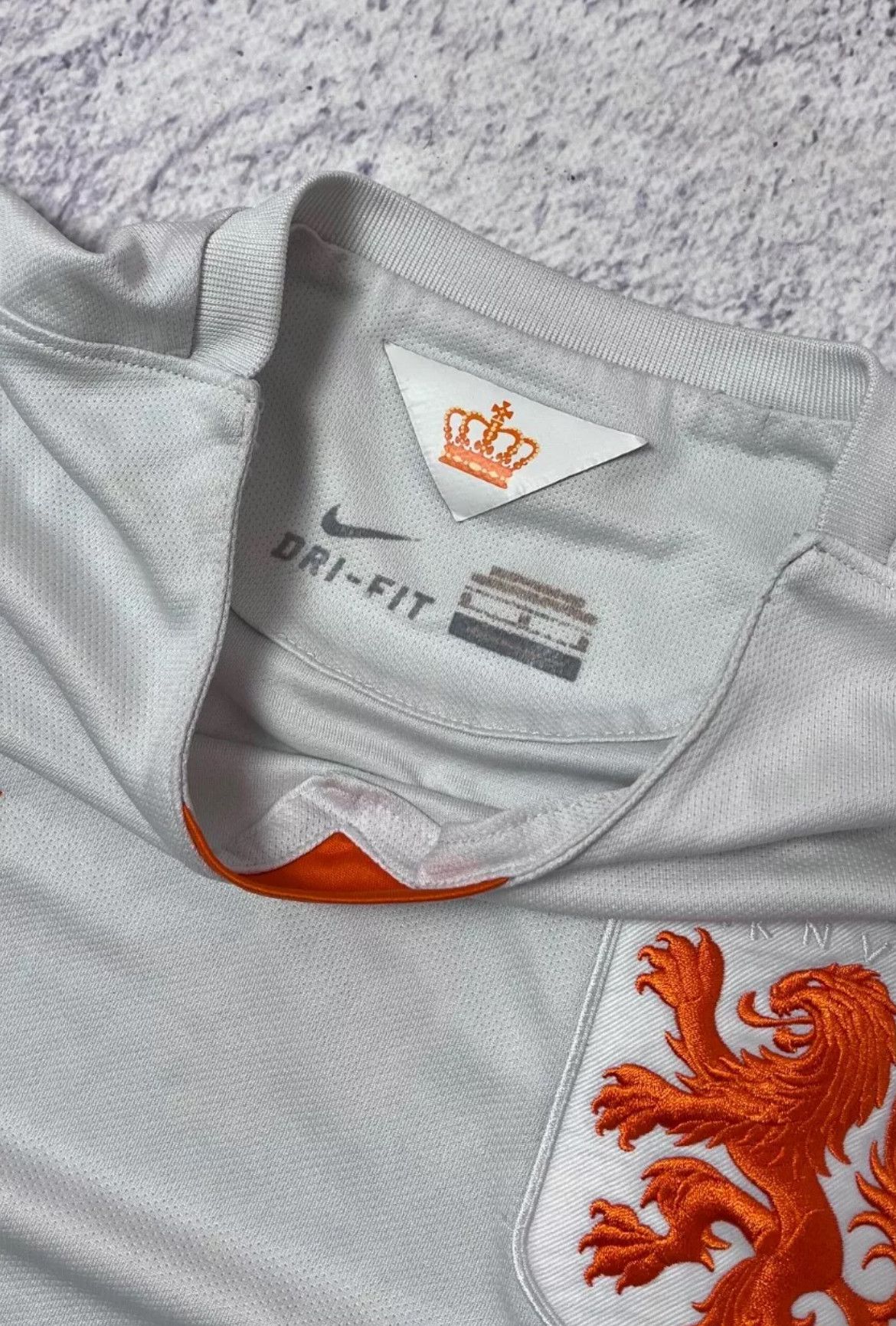 Nike × Vintage Mens soccer jersey Nike Nerherlands size M Drill Size US S / EU 44-46 / 1 - 5 Thumbnail