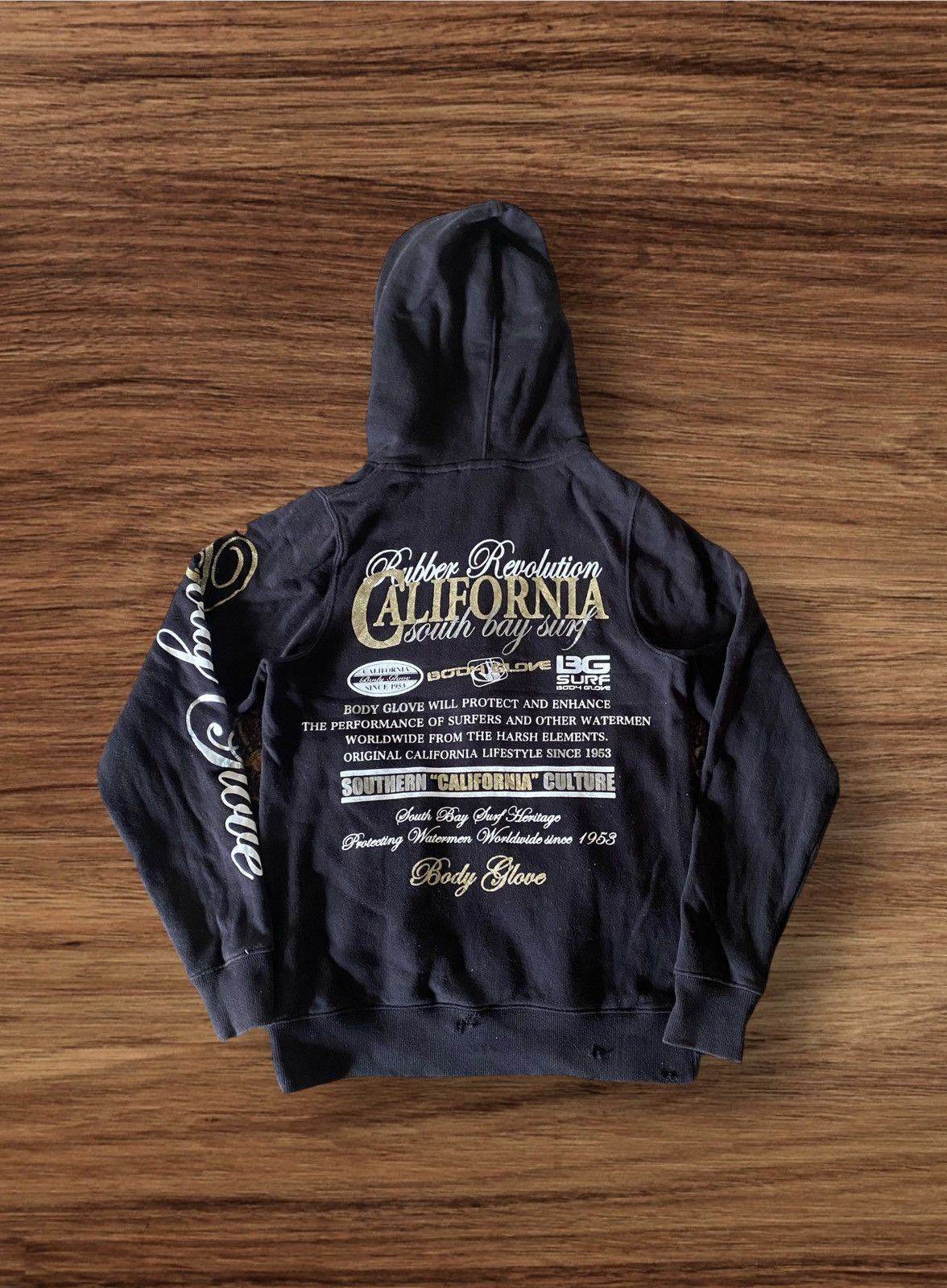 Affliction Vintage Body Glove Surf Style Hoodie Size US S / EU 44-46 / 1 - 2 Thumbnail