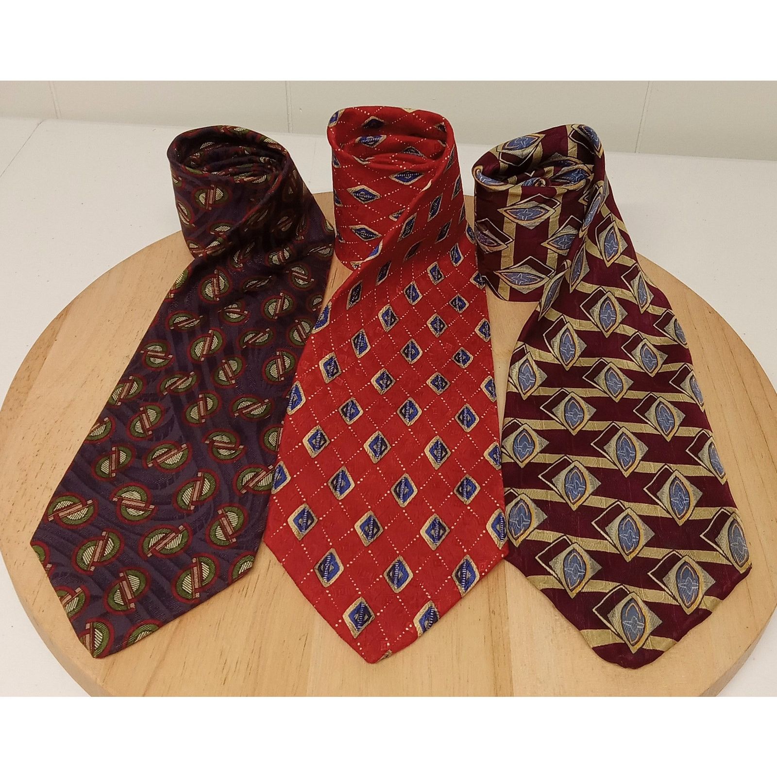 Robert Talbott Set Of 3 Robert Talbott Ties Men's Claymore 100% Silk USA Size ONE SIZE - 1 Thumbnail