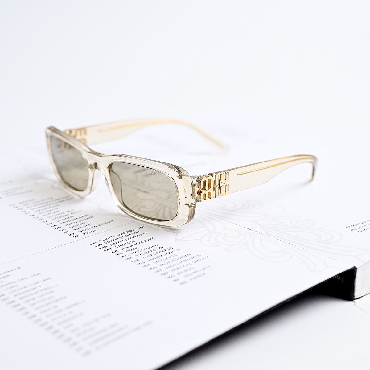 Miu Miu MIU MIU 0MU 08ZS SUNGLASSES Size ONE SIZE - 1 Thumbnail