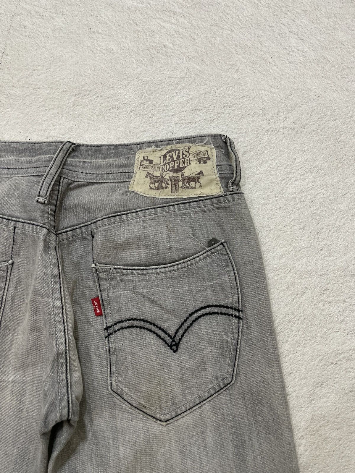 Kapital 2000s Levis Copper Japan Grey Denim Wash Ifsix LGB Kapital Size US 30 / EU 46 - 9 Thumbnail