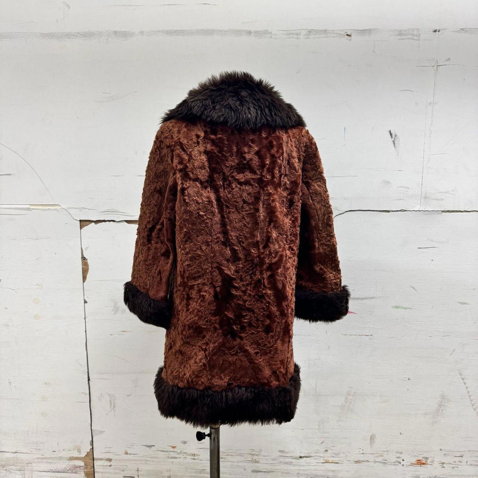 Other Vintage Penny Lane Genuine Lamb Fur Coat Size S / US 4 / IT 40 - 5 Thumbnail