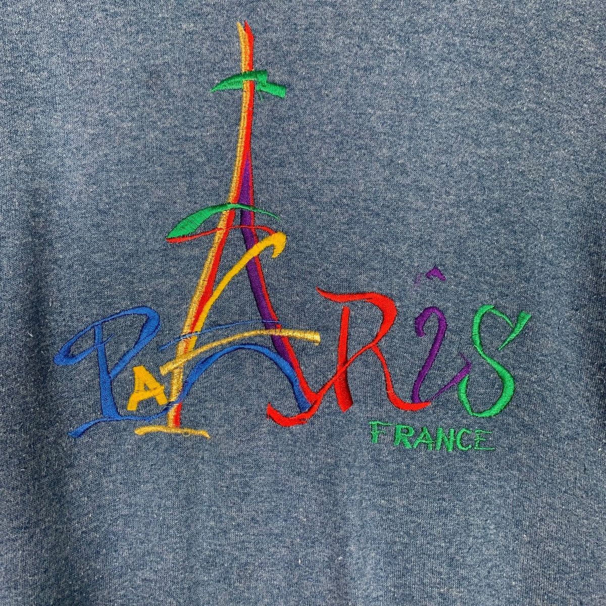 Vacation EURO SOUVENIR Eiffel Tower Paris Sweatshirt #0503-C23 Size US M / EU 48-50 / 2 - 10 Thumbnail
