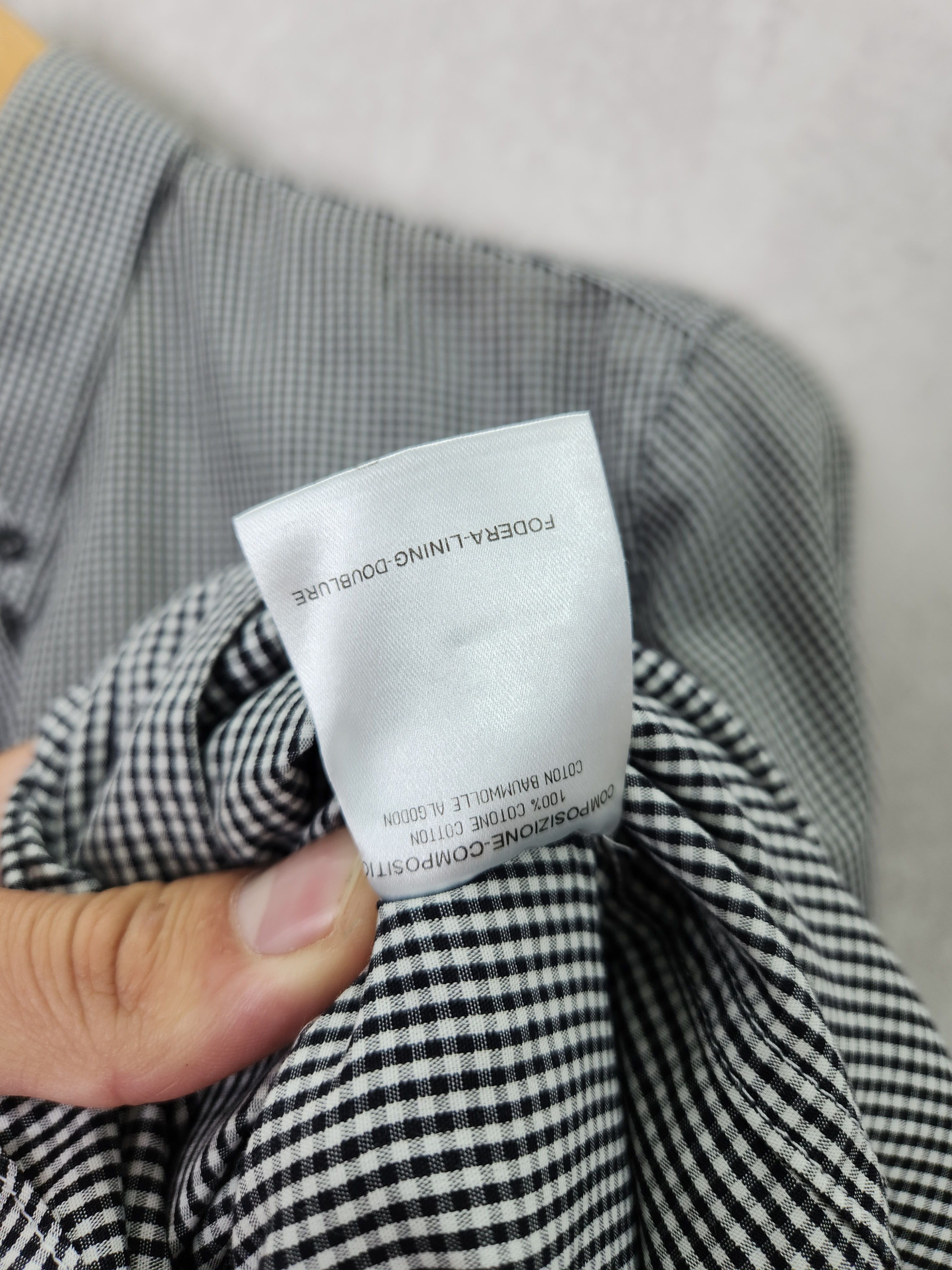 Balenciaga Balenciaga paris stripes button ups shirt pockets logo Size US L / EU 52-54 / 3 - 12 Thumbnail