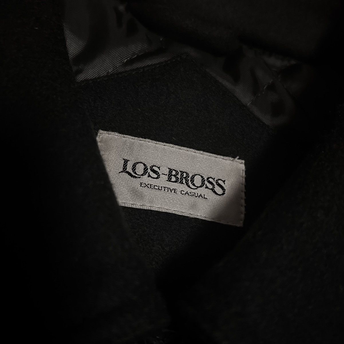 Japanese Brand Vintage Japanese Wool Bomber Jacket Black Zip LL Size US XL / EU 56 / 4 - 3 Thumbnail