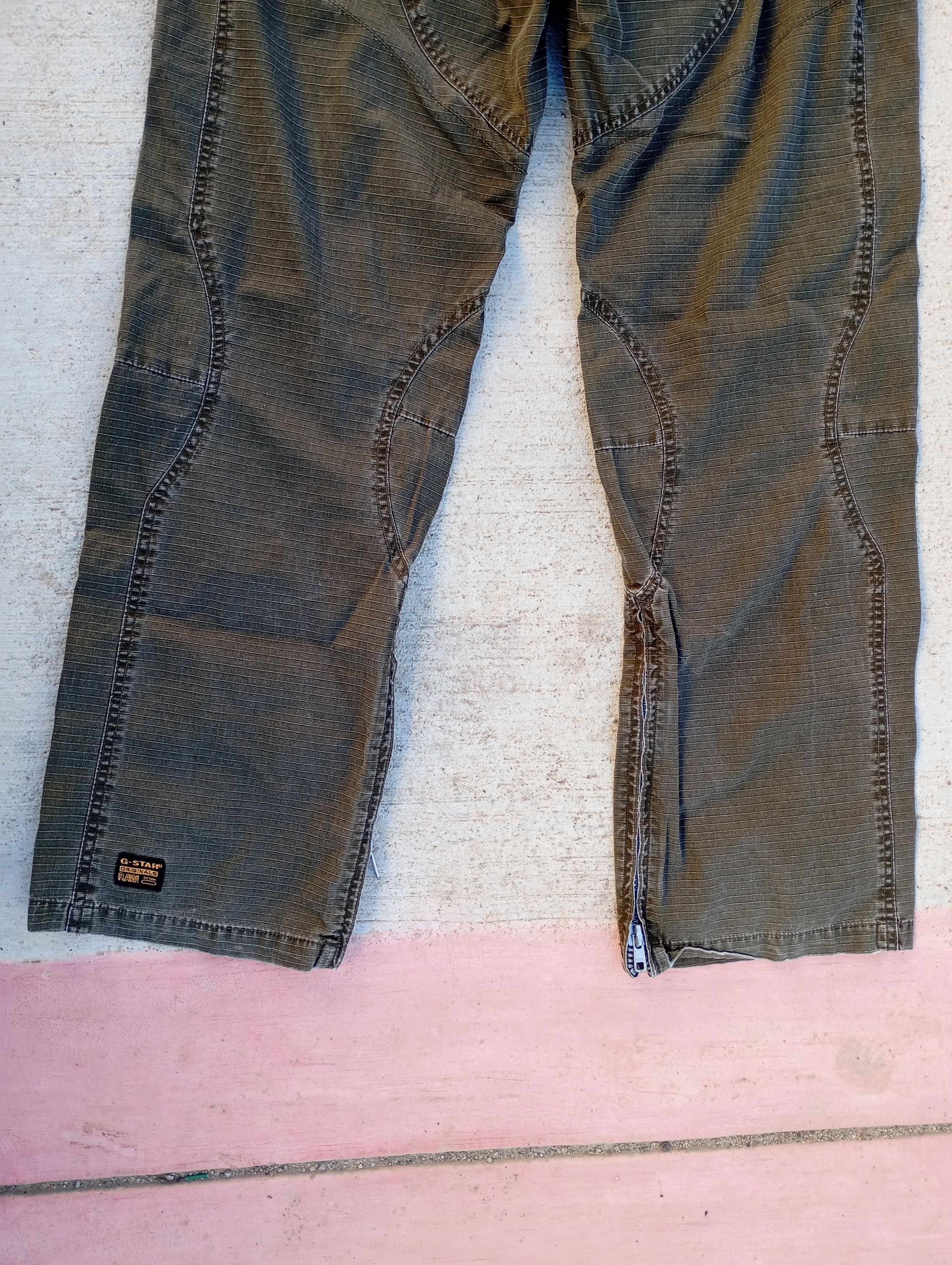 G-Star Vintage G Star Raw 96 denim baggy flared Japan style Pants Size US 32 / EU 48 - 3 Thumbnail