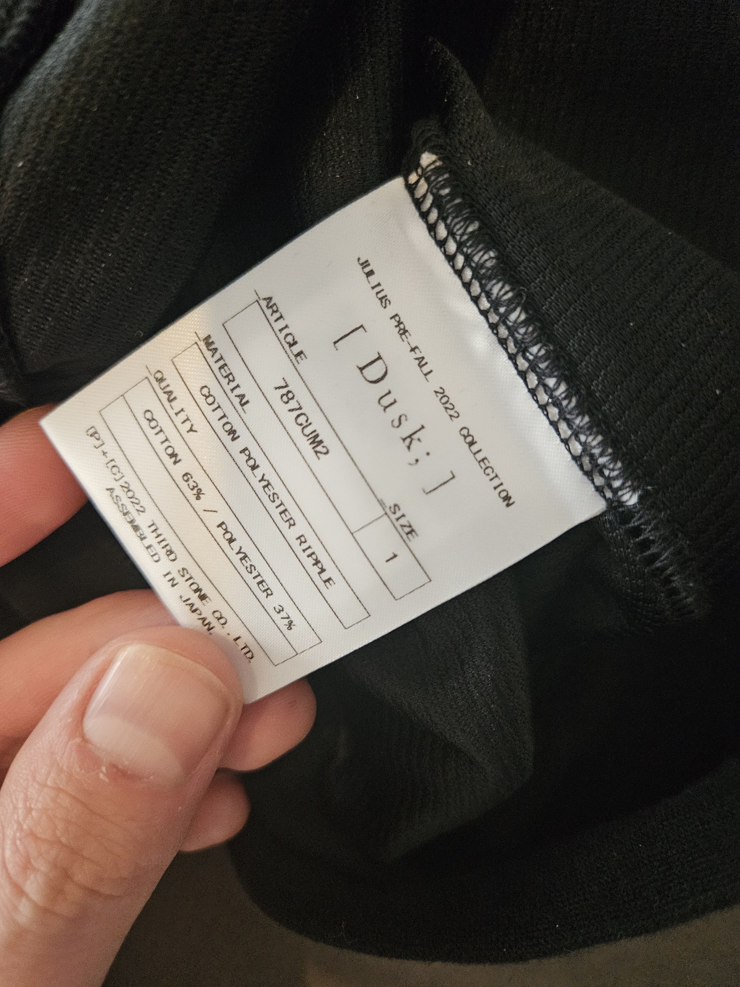 Julius BNWT Dusk long sleeve Size US S / EU 44-46 / 1 - 3 Thumbnail