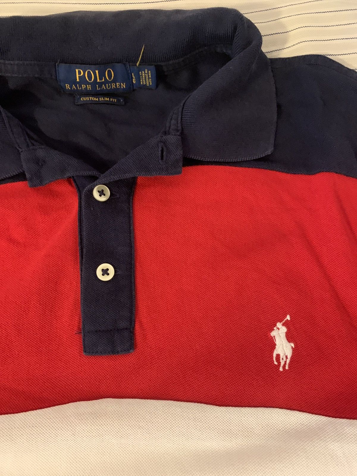 Polo Ralph Lauren Polo Ralph Lauren Polo Shirt Size US L / EU 52-54 / 3 - 2 Thumbnail