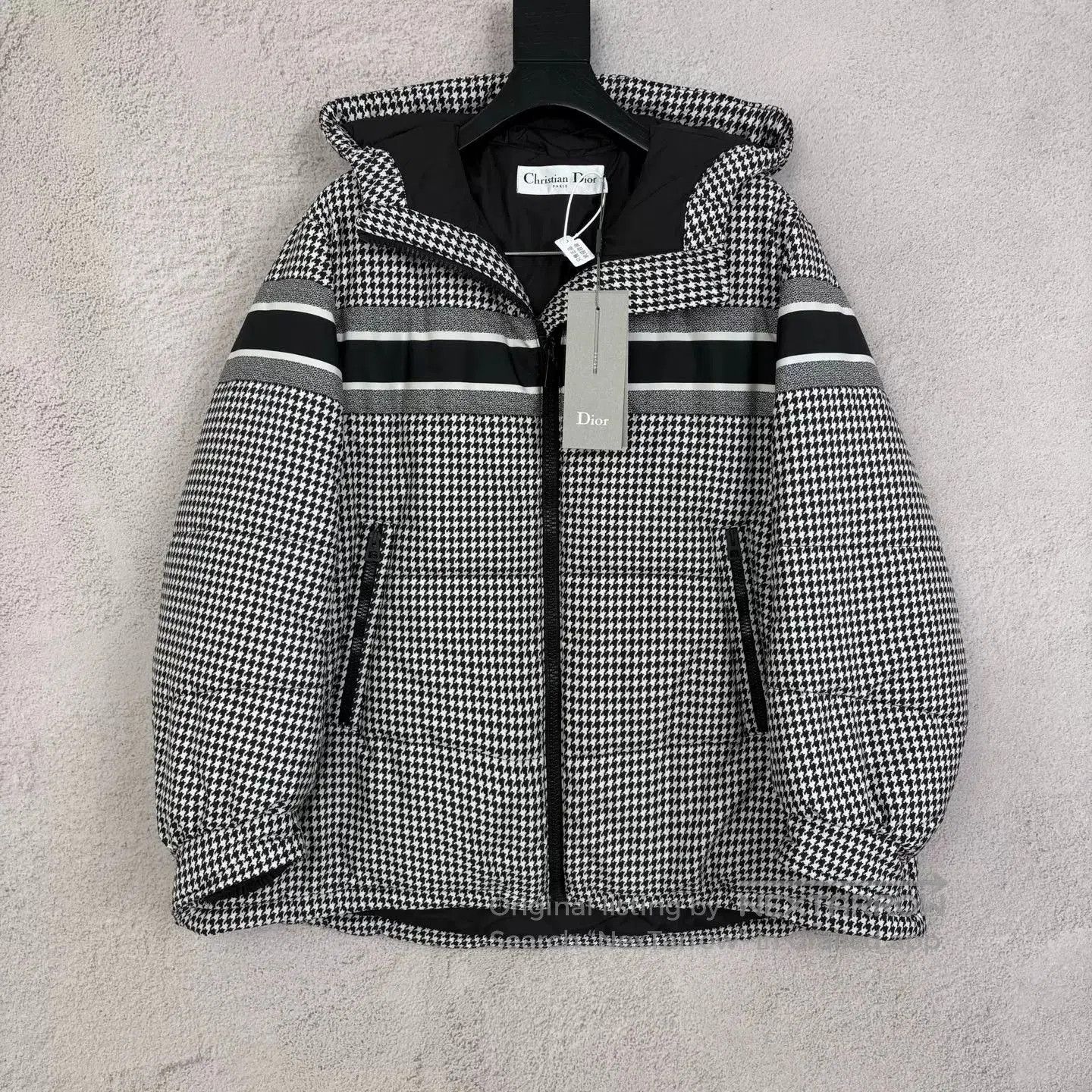 Dior DIOR Houndstooth Cotton Jacket. Size US S / EU 44-46 / 1 - 1 Thumbnail