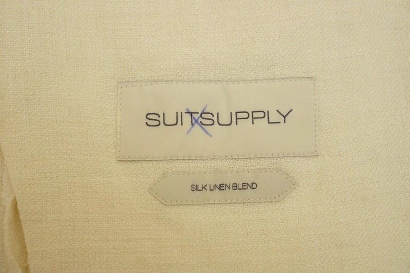 Suitsupply Men Suitsupply Blazer Havana Patch Linen Blend Ferla US42 Size 42R - 9 Thumbnail