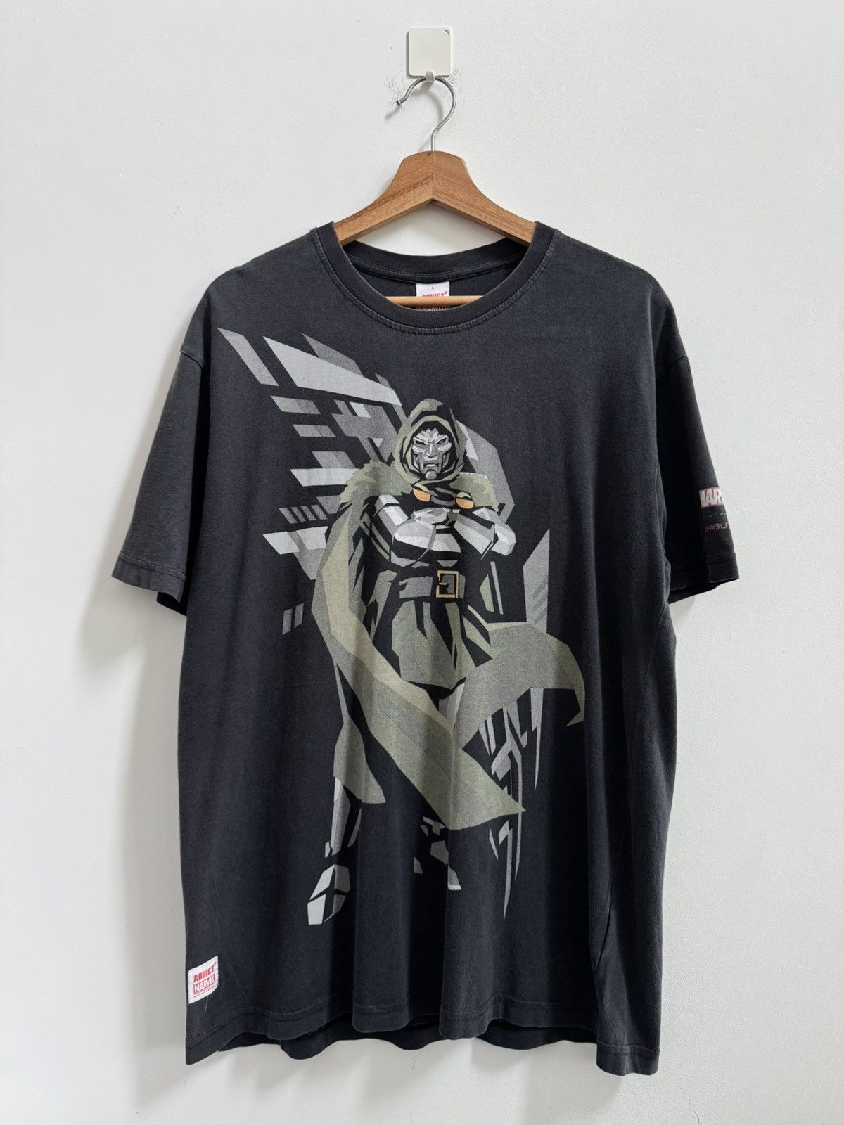 Marvel Comics × Stussy Stussy x Marvel Dr. Doom T-Shirt | Grailed