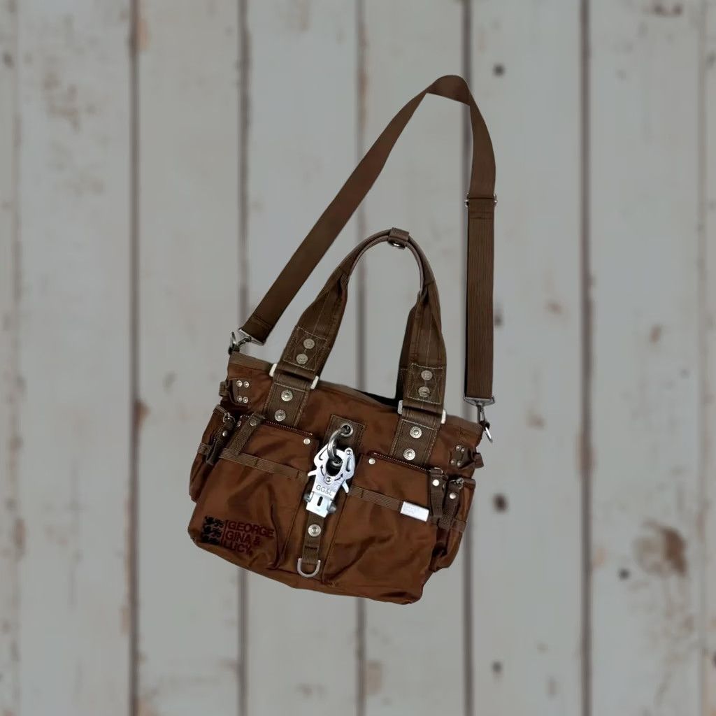 George Gina & Lucy VINTAGE George Gina & Lucy Shoulder Bag GGL 6IX Brown Size ONE SIZE - 1 Thumbnail