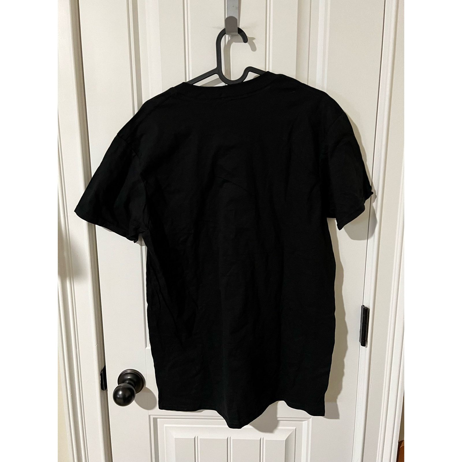 Gildan V-Neck T-Shirts Tagless Grey/black (38-40) Moisture wicking Size US M / EU 48-50 / 2 - 14 Thumbnail