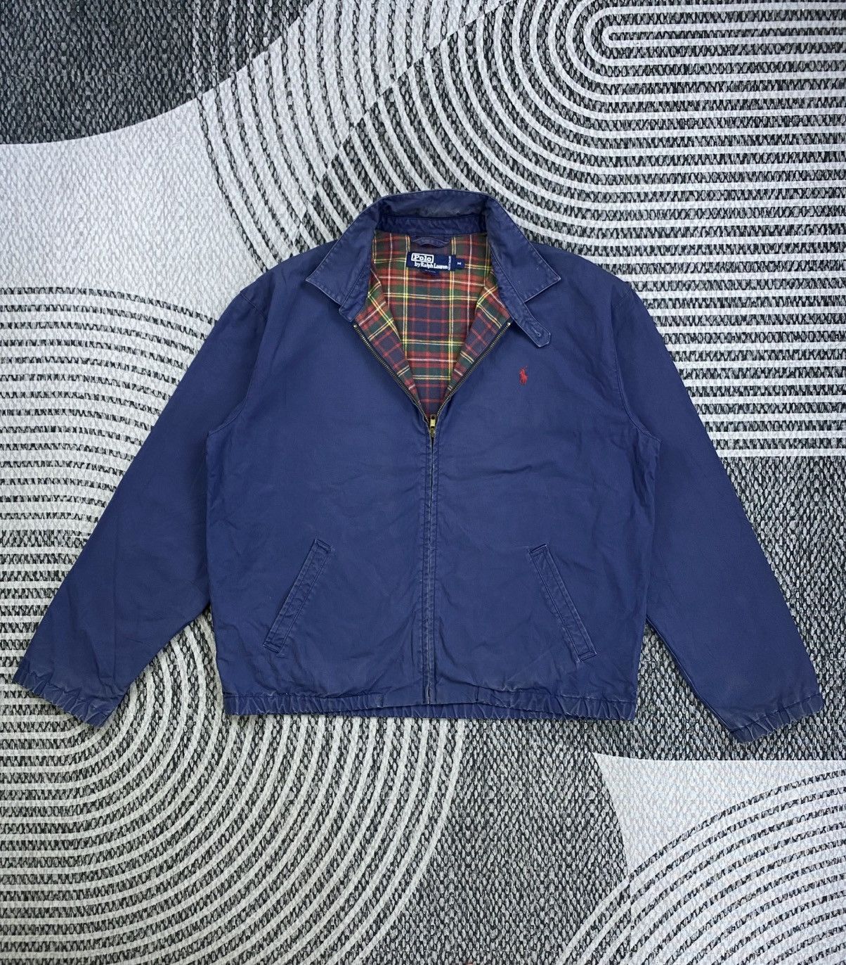 Polo Ralph Lauren Vintage Polo Ralph Lauren Double Pocket Zipper Jacket Size US XL / EU 56 / 4 - 6 Thumbnail