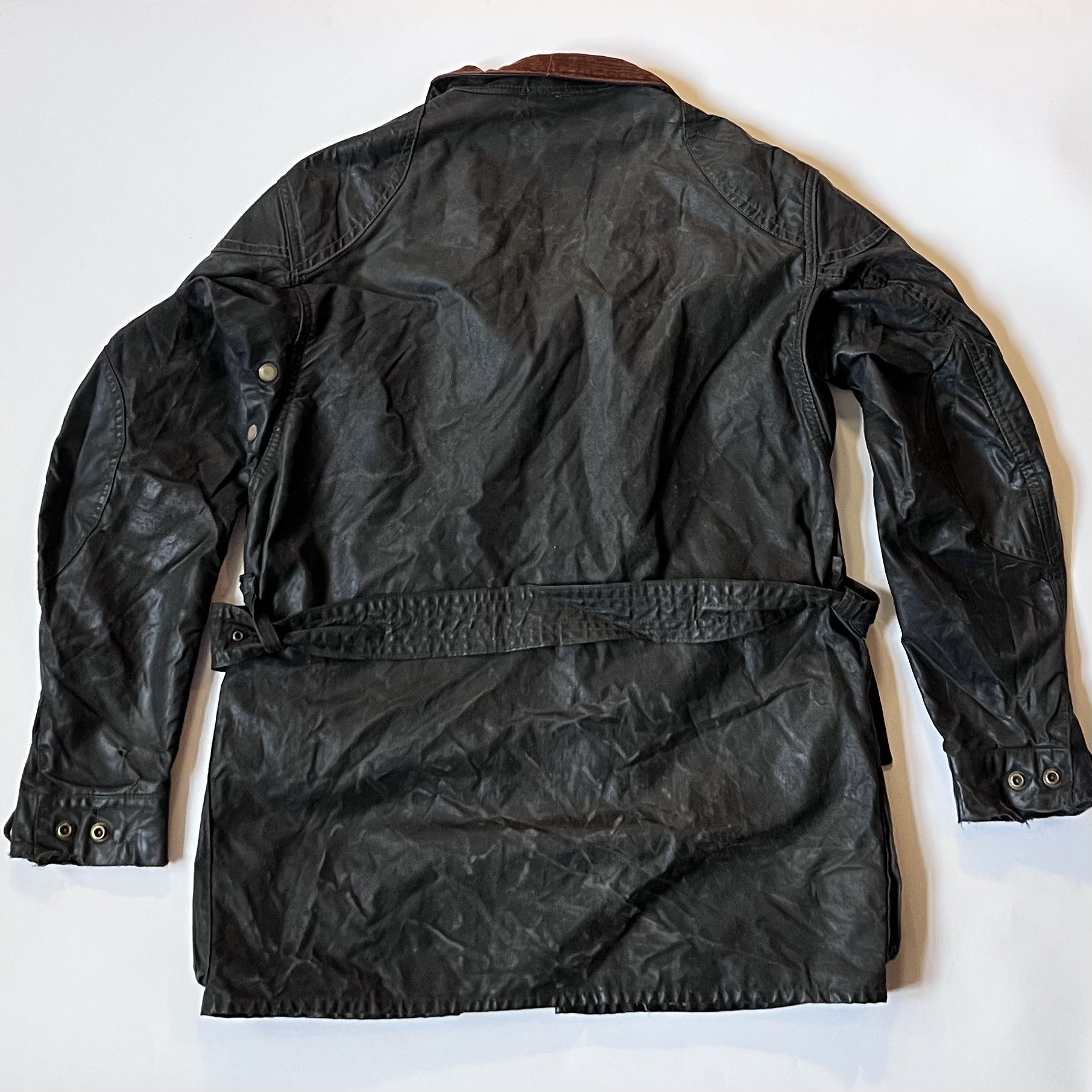 Belstaff VTG 60s Belstaff Trailmaster Professional Waxed Jacket Black Size US S / EU 44-46 / 1 - 3 Thumbnail