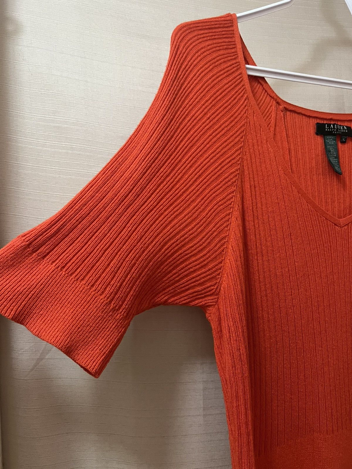 Ralph Lauren Ralph Lauren orange dress cashmere cotton blend size xl Size XL / US 12-14 / IT 48-50 - 3 Thumbnail