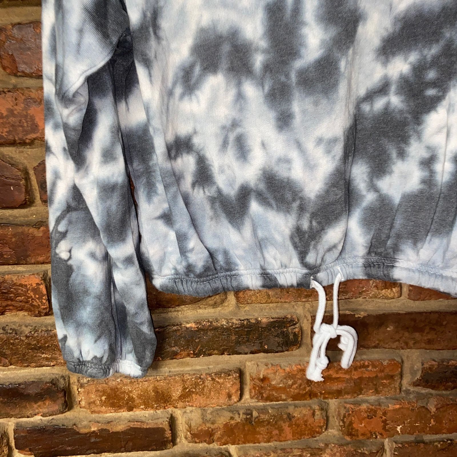 Other SO Lounge Gray White Tie Dye Pullover Sweatshirt Medium Size M / US 6-8 / IT 42-44 - 3 Thumbnail