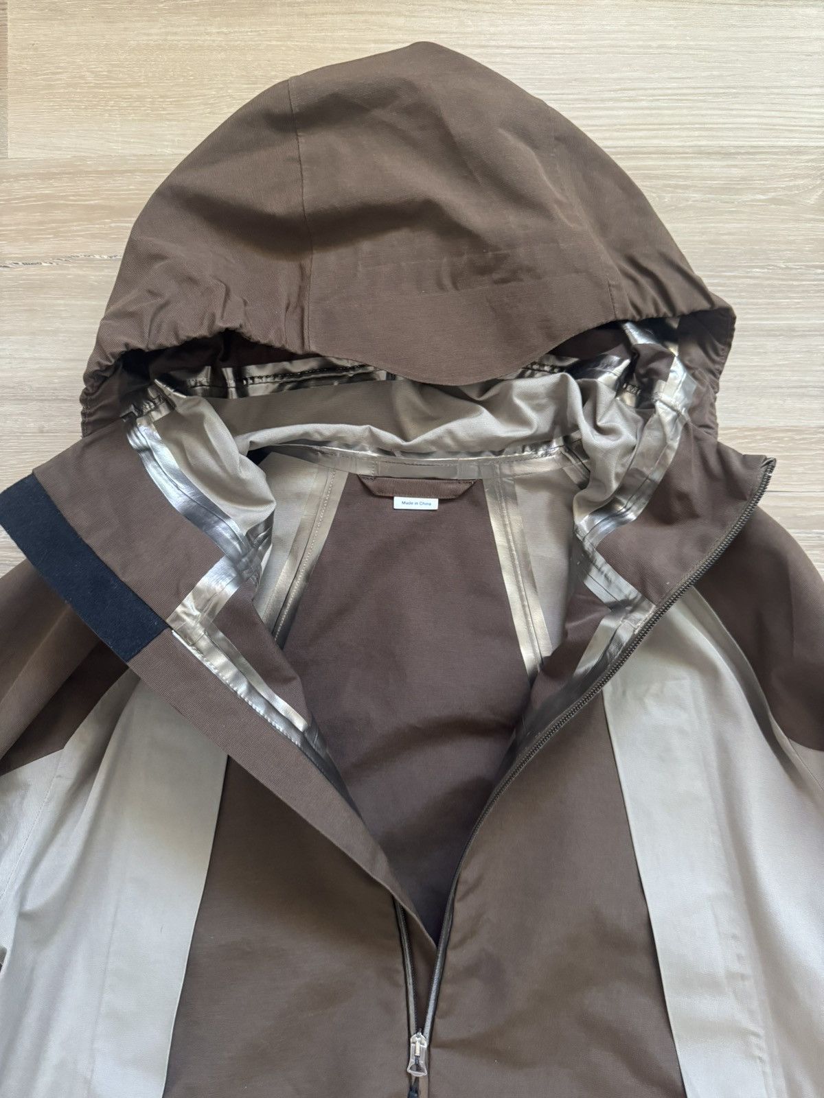 Acne Studios Acne Studios Chocolate Brown Rain Jacket FW 2021 Size US L / EU 52-54 / 3 - 4 Thumbnail