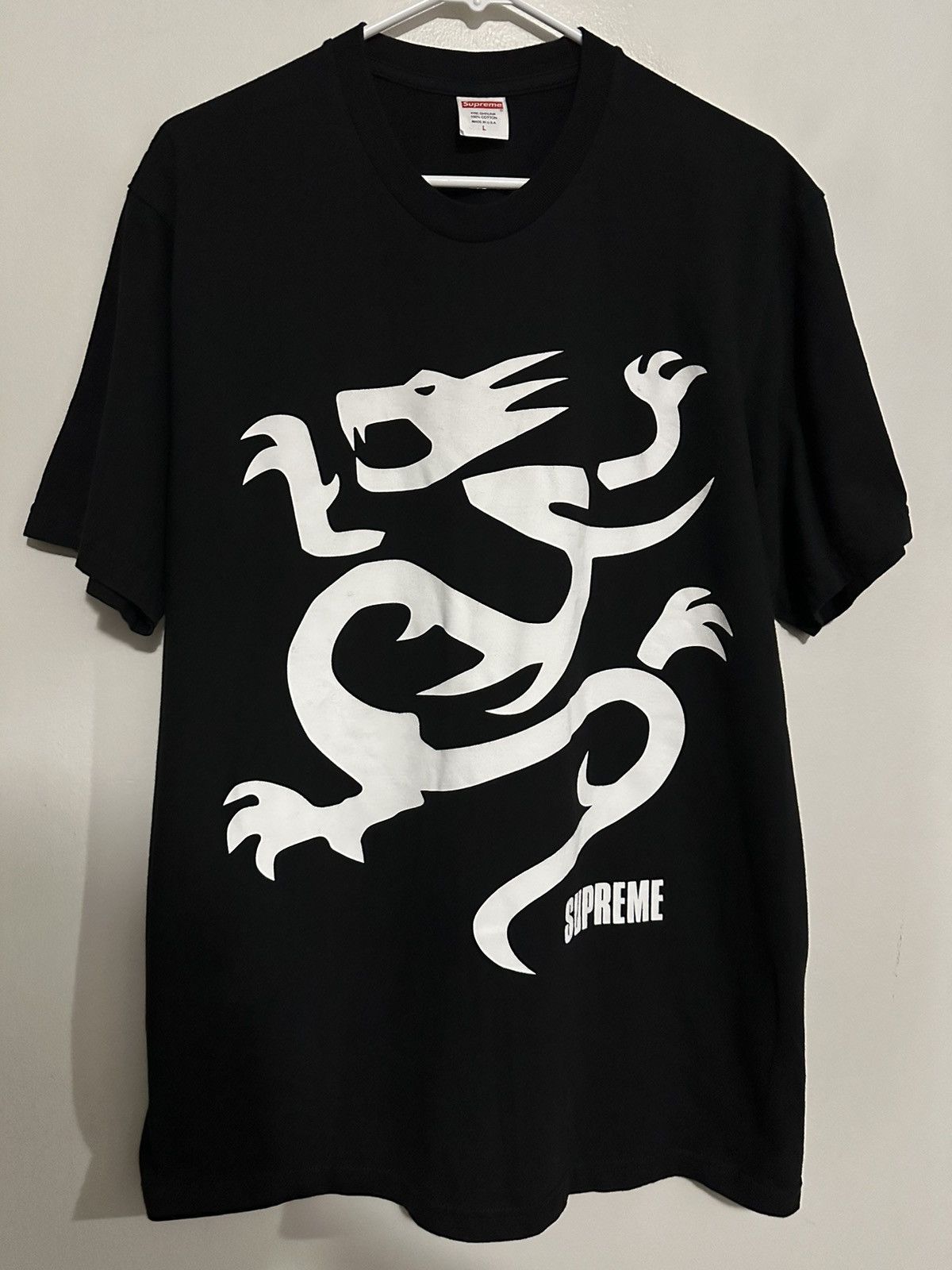 早い者勝ち！Supreme Kung Fu Shirt Lサイズ ブラック Supreme Black Dragon Kung Fu Tee | Grailed