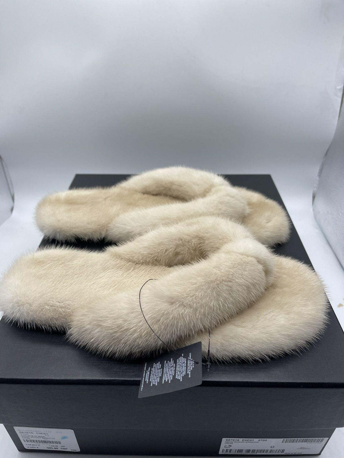 Saint Laurent Paris Saint Laurent mink Sandlas size eu 43 Size US 10 / EU 43 - 2 Thumbnail