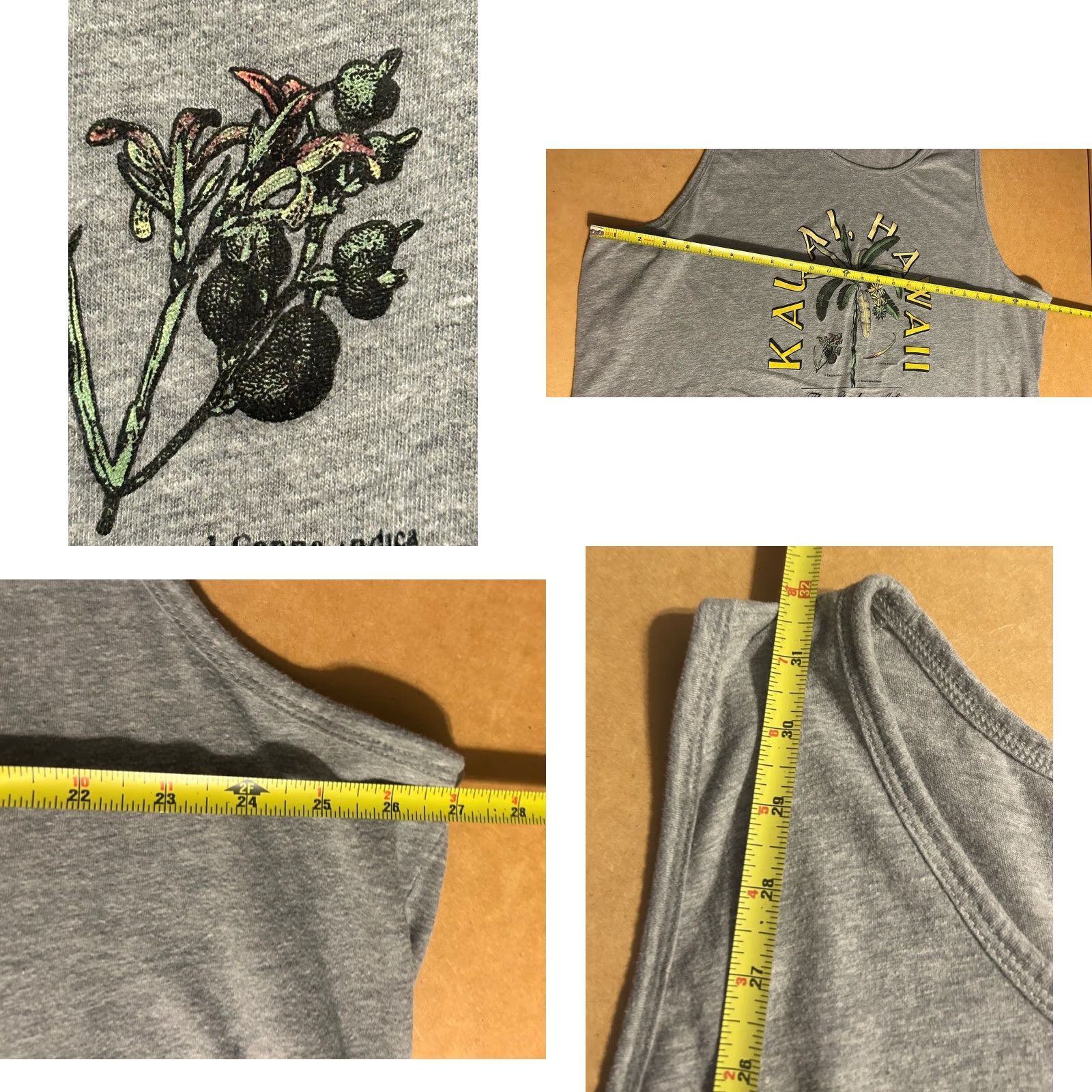 Old Navy Old Navy Kauai Hawaii Tank Top Men 4XL Heather Gray Beach Shirt Sleeveless Crew Neck Summer All Seasons Hawaii 4XL Mens Gray Tank Top Size US XXL / EU 58 / 5 - 8 Thumbnail