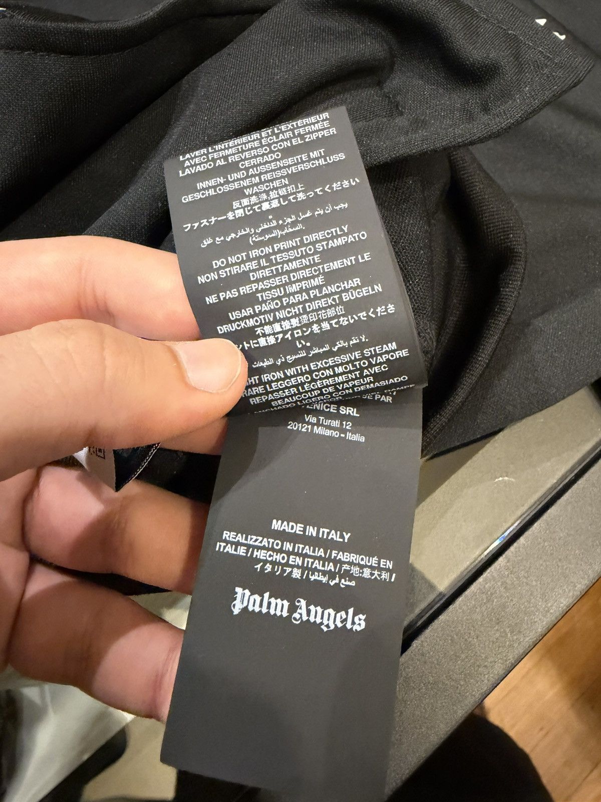 Palm Angels Palm Angels Track Jacket - Black Size US M / EU 48-50 / 2 - 6 Thumbnail