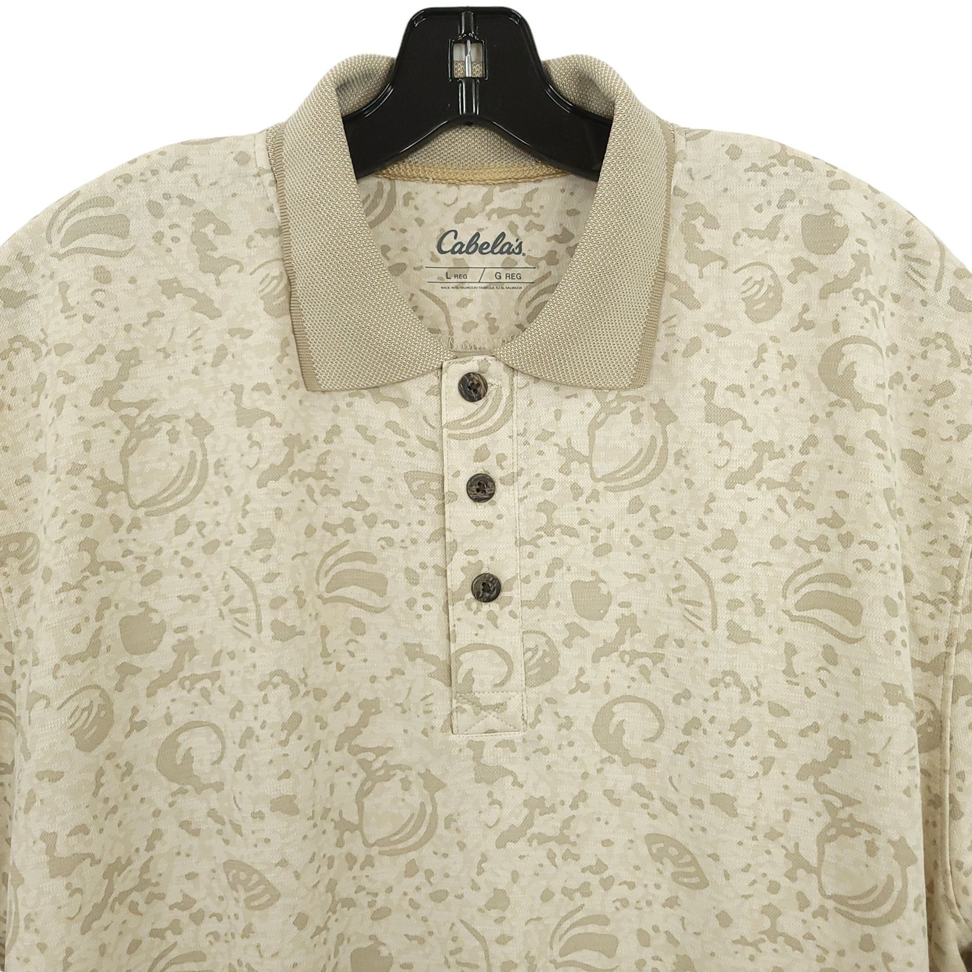 Cabelas Cabelas Polo Shirt Mens L Short Sleeve Fishing Hunting Size US L / EU 52-54 / 3 - 3 Thumbnail