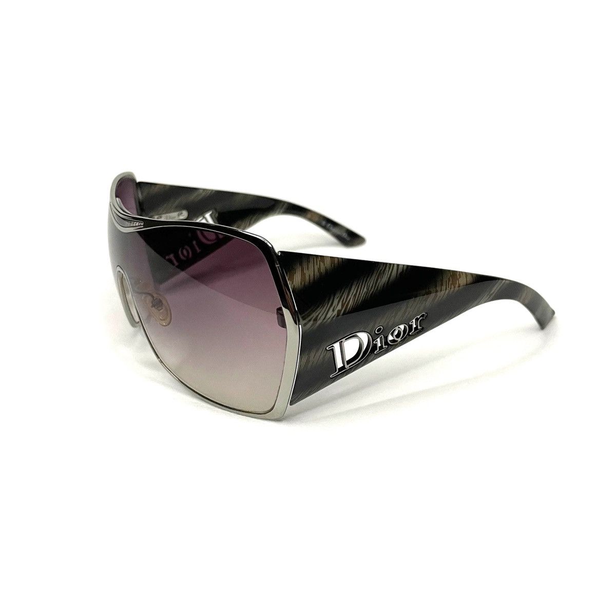 Dior × Vintage Dior Gaucho 1 Mask Sunglasses Size ONE SIZE - 1 Thumbnail