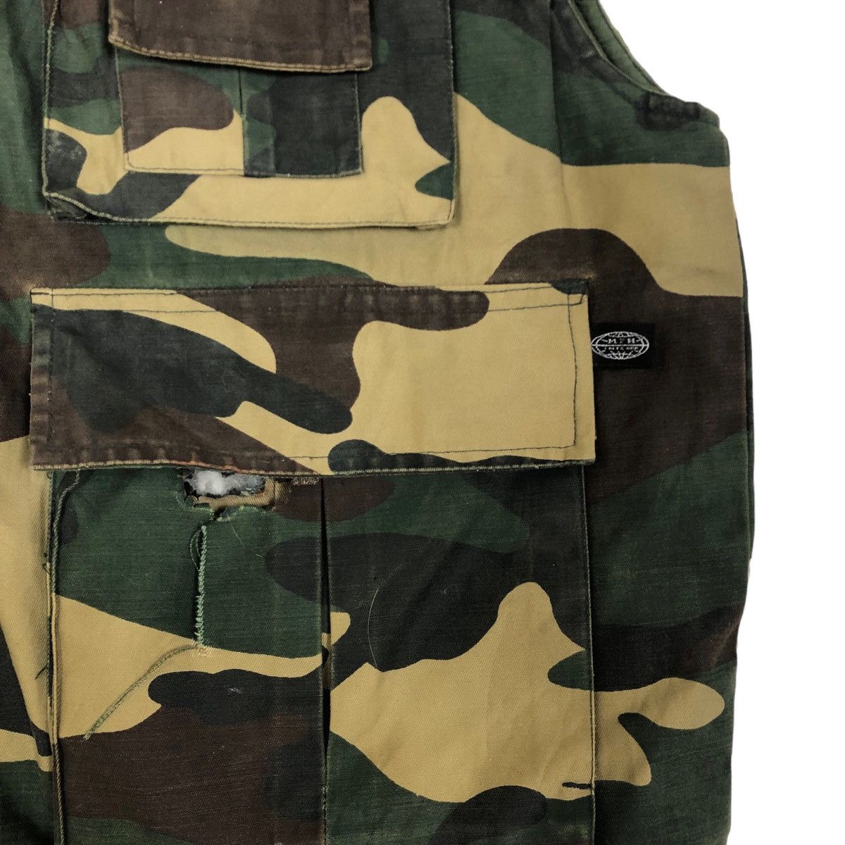 Vintage Vintage US Army Tactical Vest Camouflage Cargo Vest Size US L / EU 52-54 / 3 - 6 Thumbnail