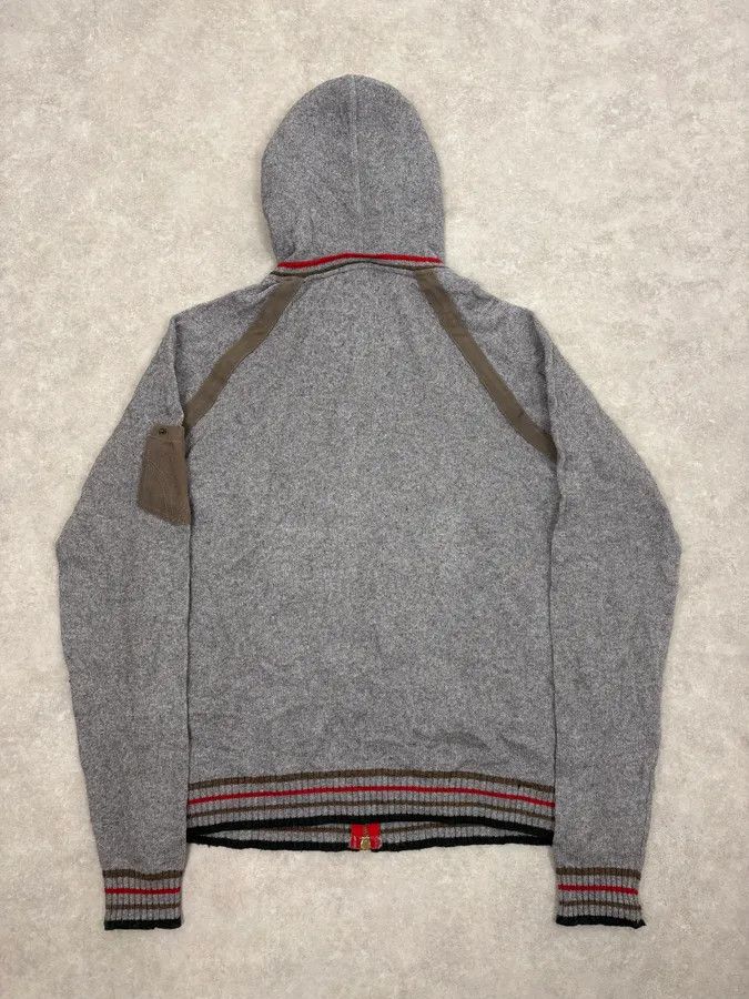Dolce & Gabbana SS2003 Dolce & Gabbana Grey Italian Zip-up Hooded Sweater Size US M / EU 48-50 / 2 - 6 Thumbnail