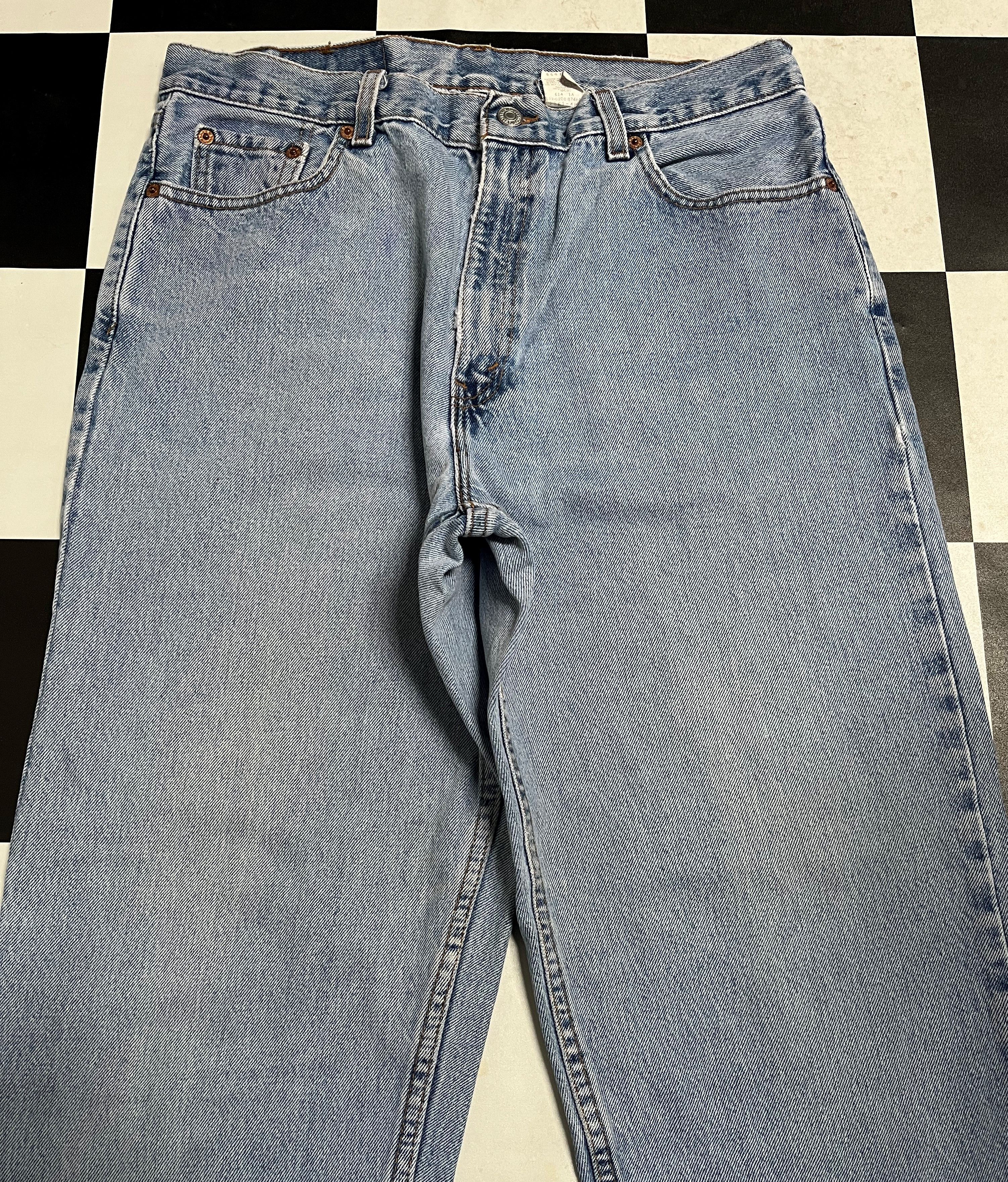 Levi's Vintage Levis 560 Loose Fit Straight Leg Jeans -L194 Size US 33 - 3 Thumbnail