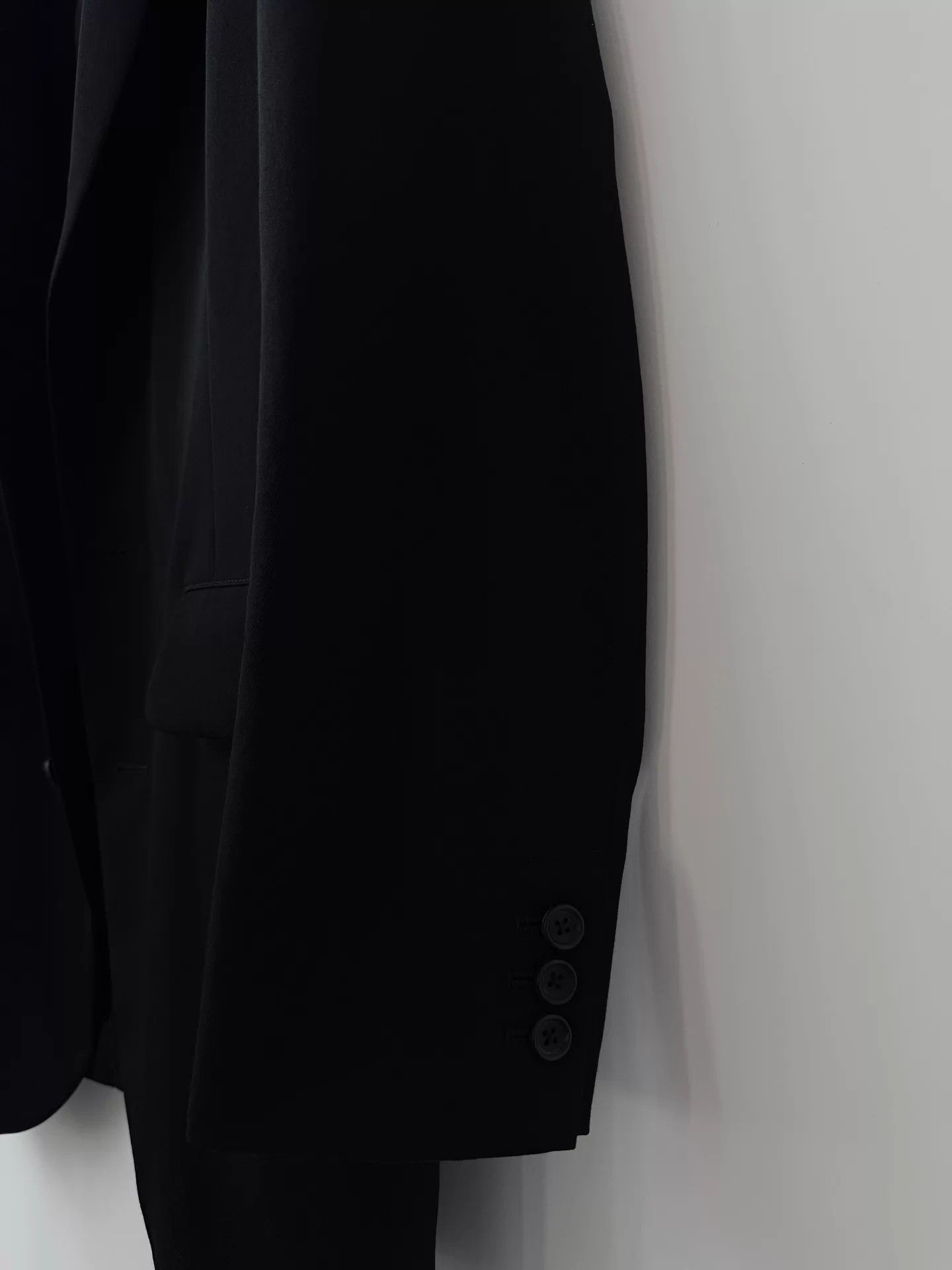 Yohji Yamamoto Yohji Yamamoto Pour Homme 25SS Gaba Wool Military Blazer Size US M / EU 48-50 / 2 - 5 Thumbnail