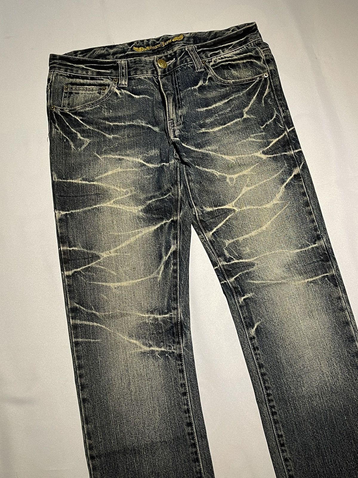 Other FLARE GOJEANS Distressed Denim Jeans Pant Size US 32 / EU 48 - 3 Thumbnail