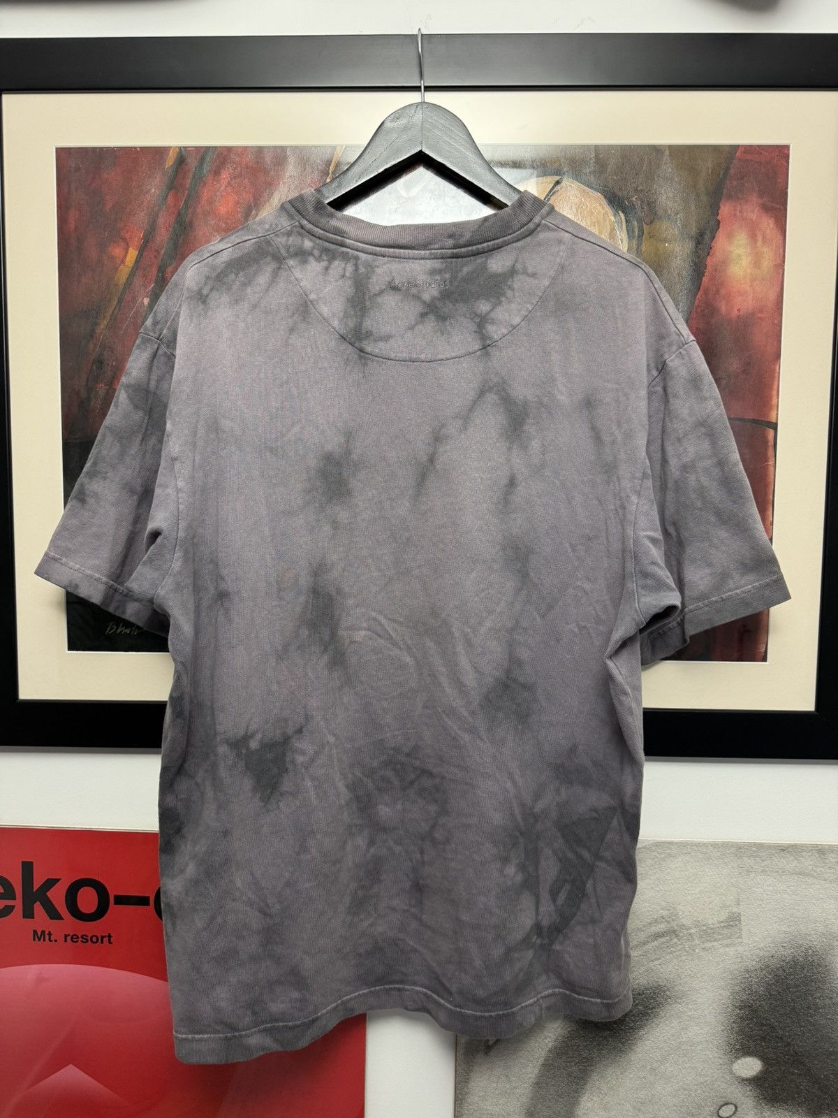 Acne Studios Acne Studios Tie Dye Abstract Tee Designer Oversize Rare Size US M / EU 48-50 / 2 - 2 Thumbnail