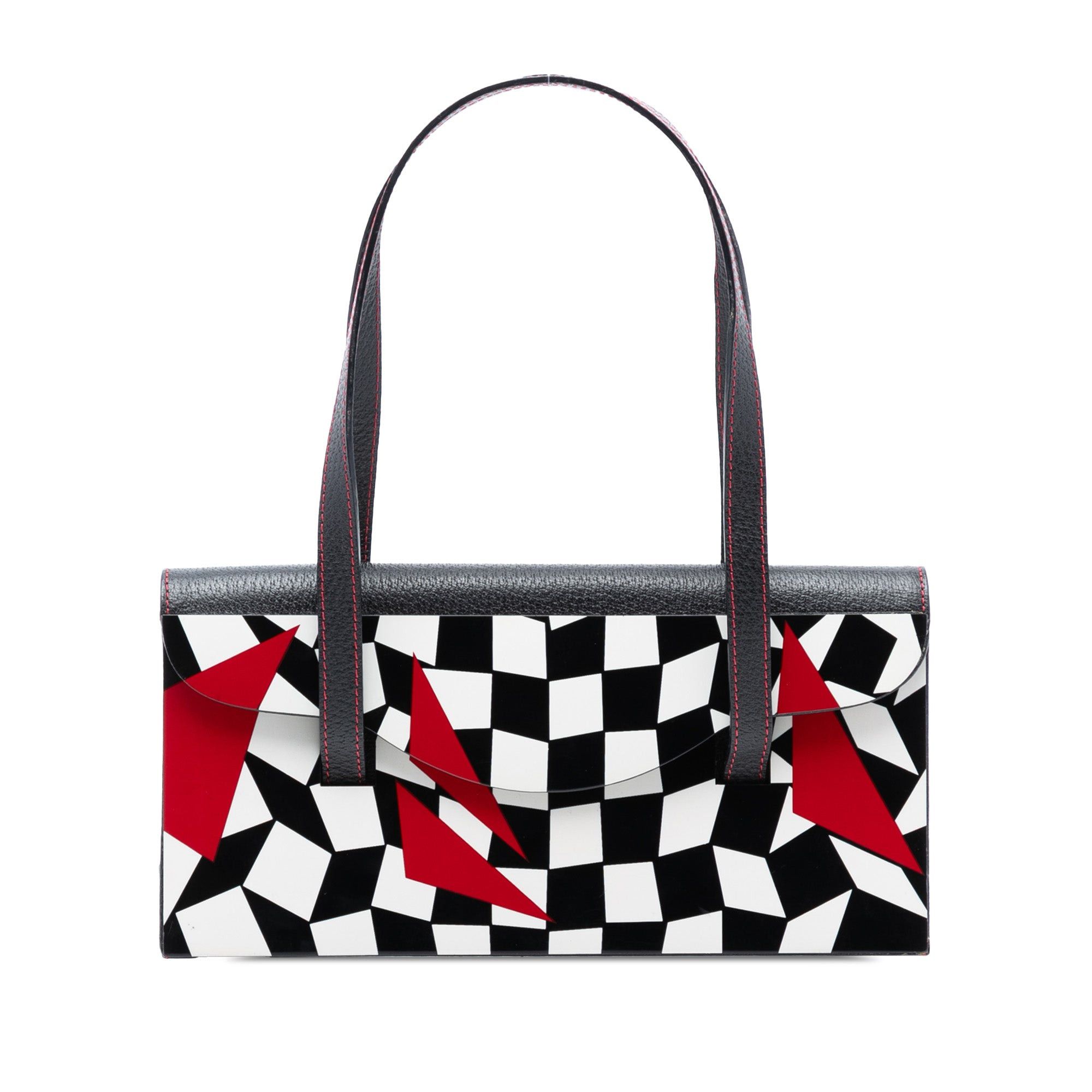 Fendi Pigskin Plexiglass Geometric Shoulder Bag Size ONE SIZE - 1 Thumbnail