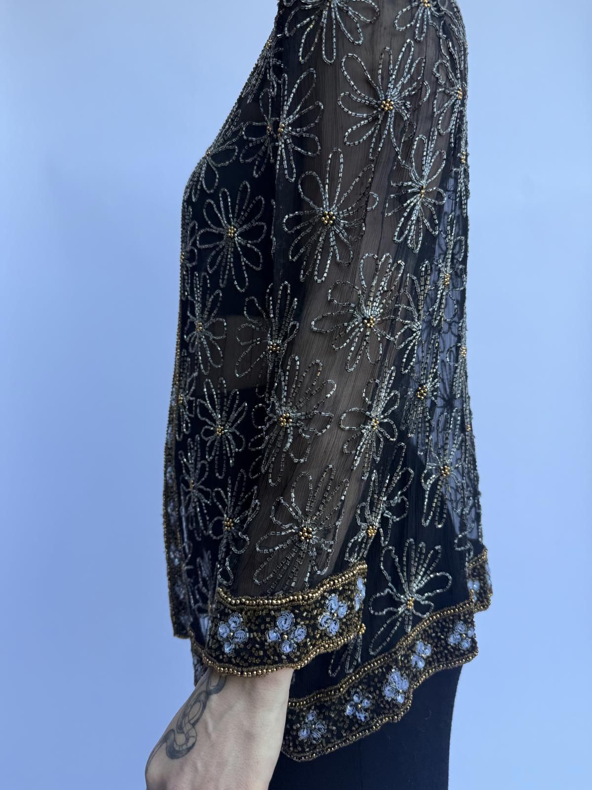 Designer Mark and Johnn Beaded Jacket Size ONE SIZE - 2 Thumbnail