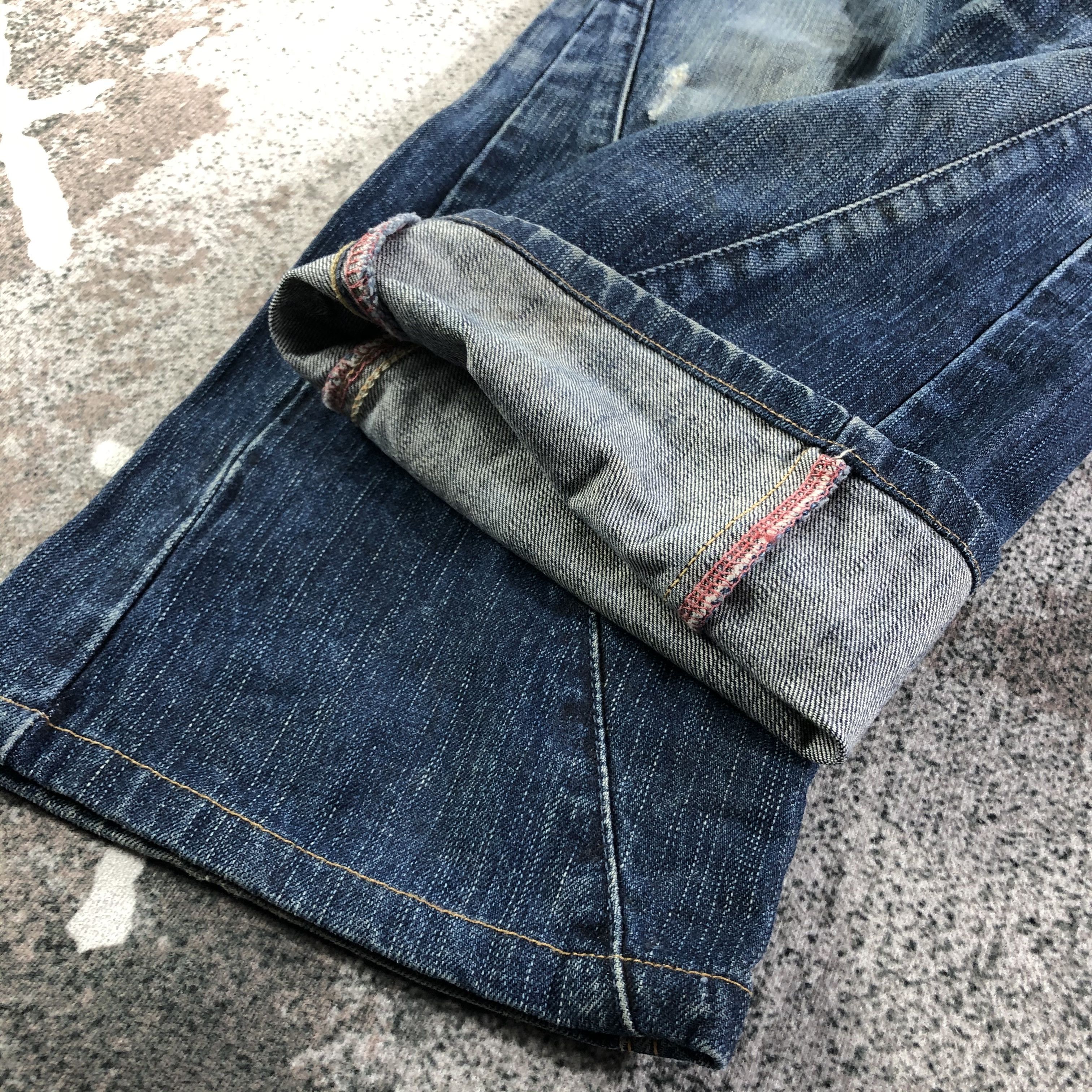Edwin Vintage Edwin Jeans Blue Denim KJ2303 Size US 30 / EU 46 - 6 Thumbnail